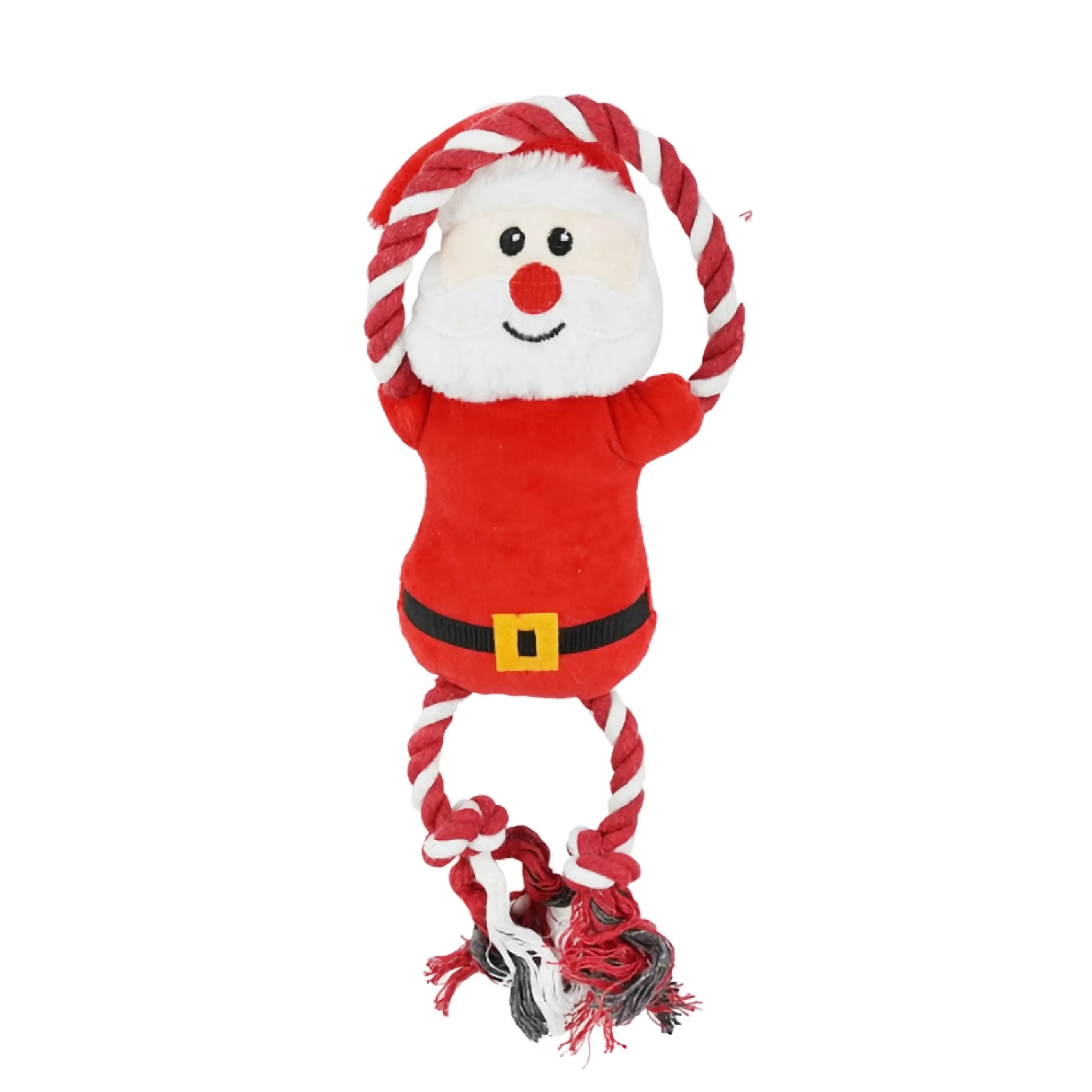 * Pets Christmas | Christmas Santa Rope Tug Dog Toy (3 Styles)