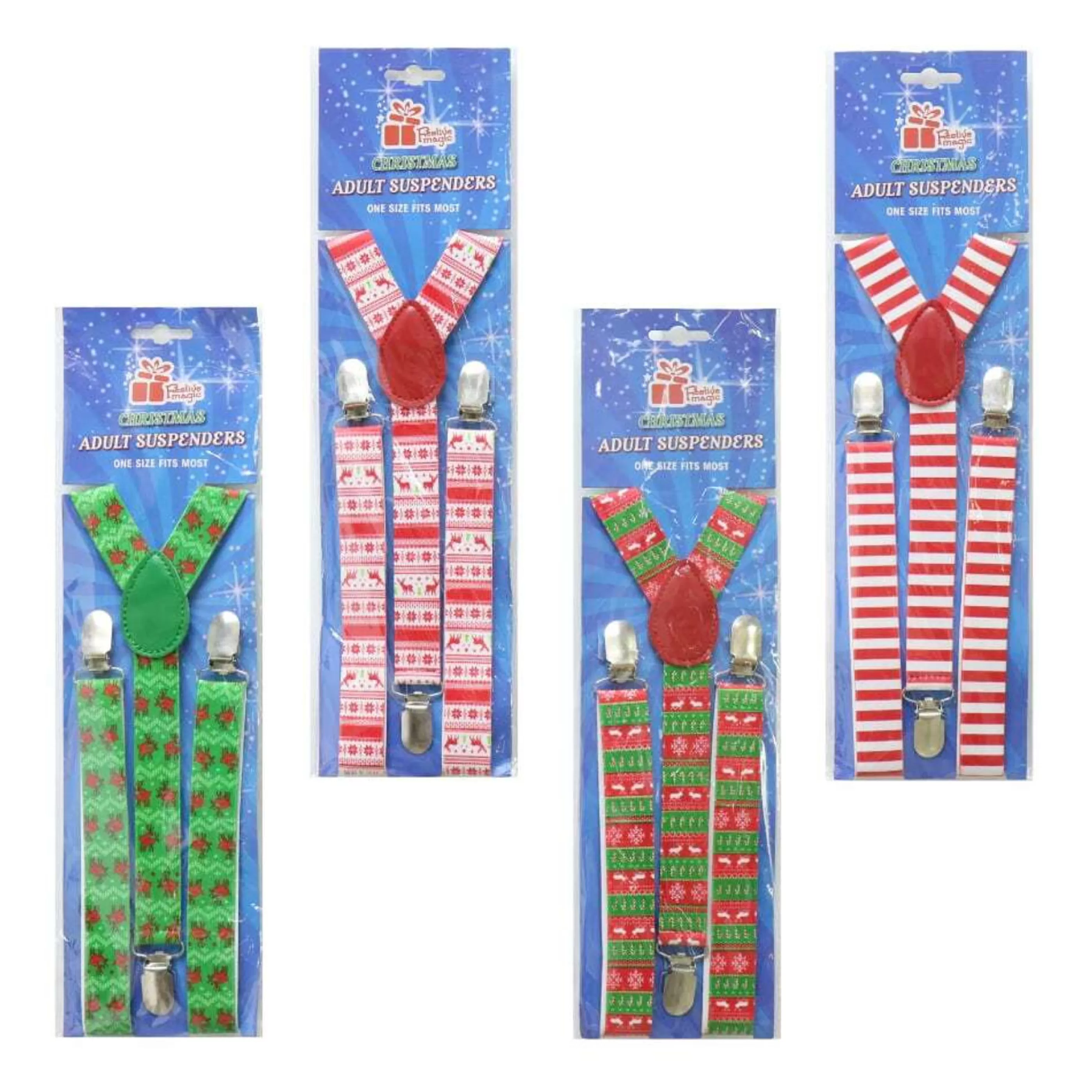 Best Sale * Christmas Suspenders (4 Styles)