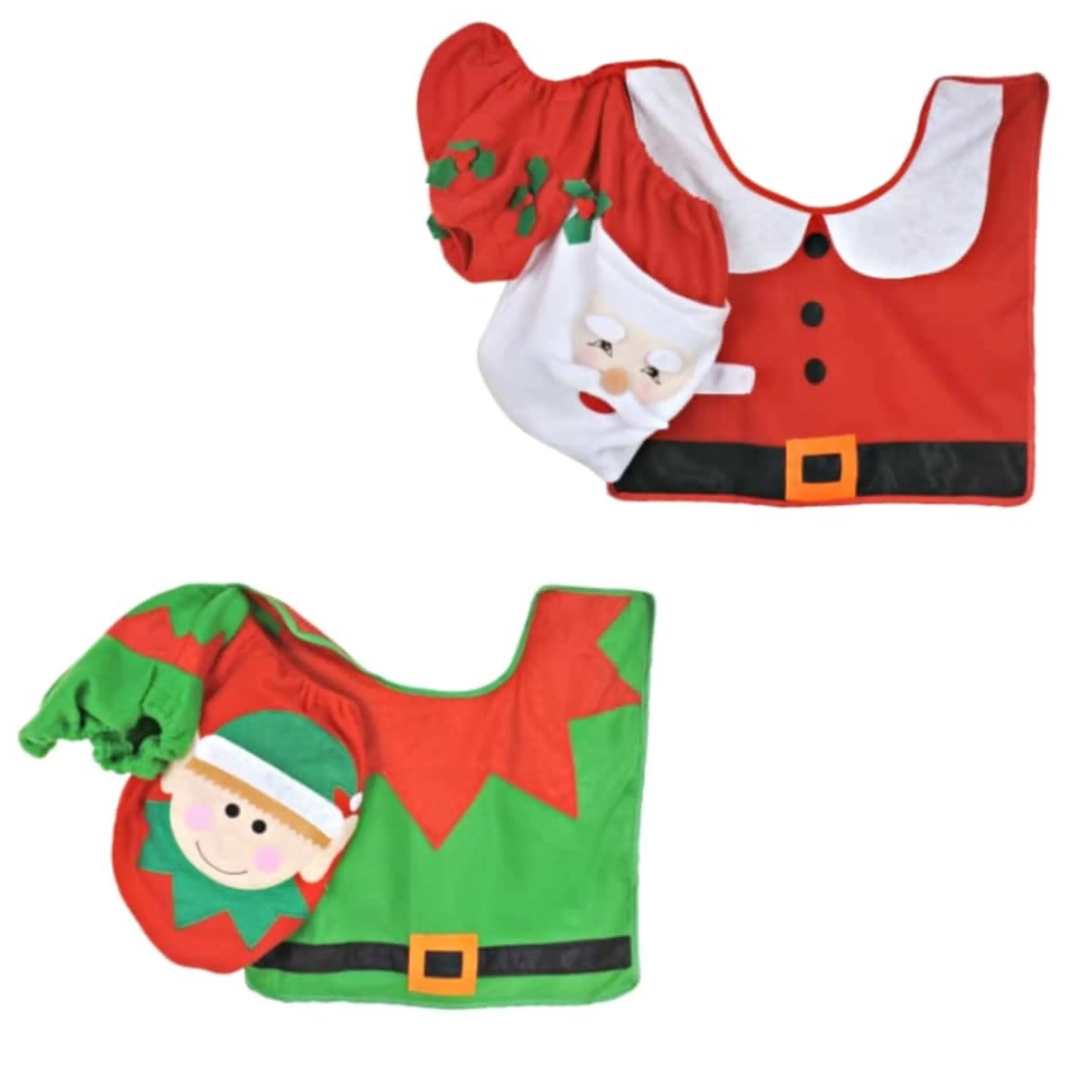 Cheap * Christmas Toilet Cover Set