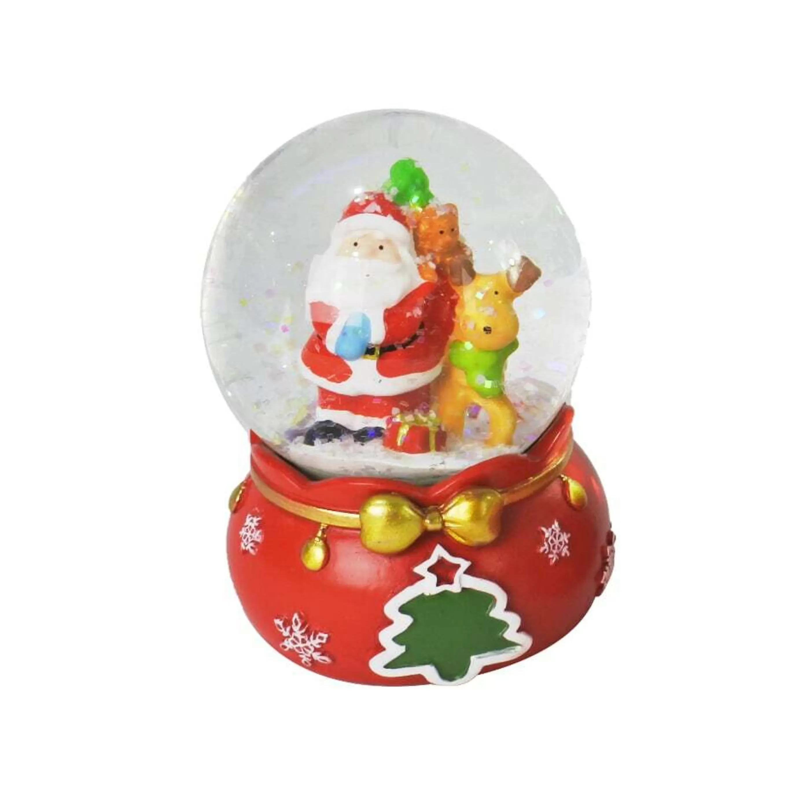 Cheap * Christmas Waterball On Red Base (3 Styles) - 6.5Cm