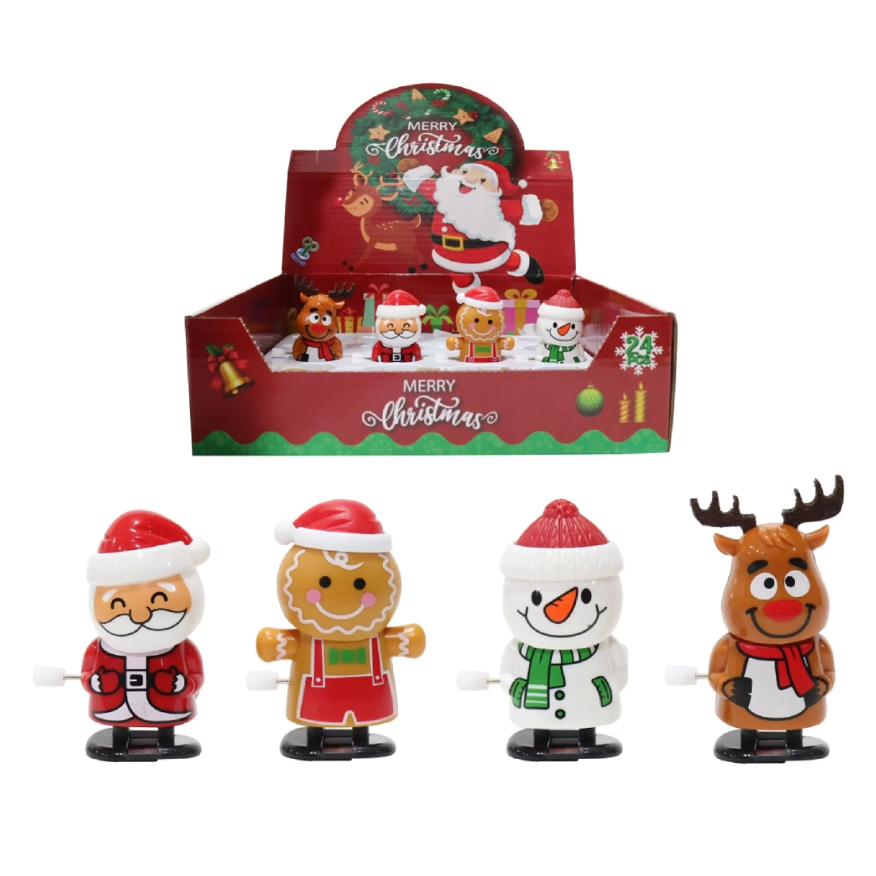 * Table Top Decorations | Christmas Wind Up Toy (4 Styles)