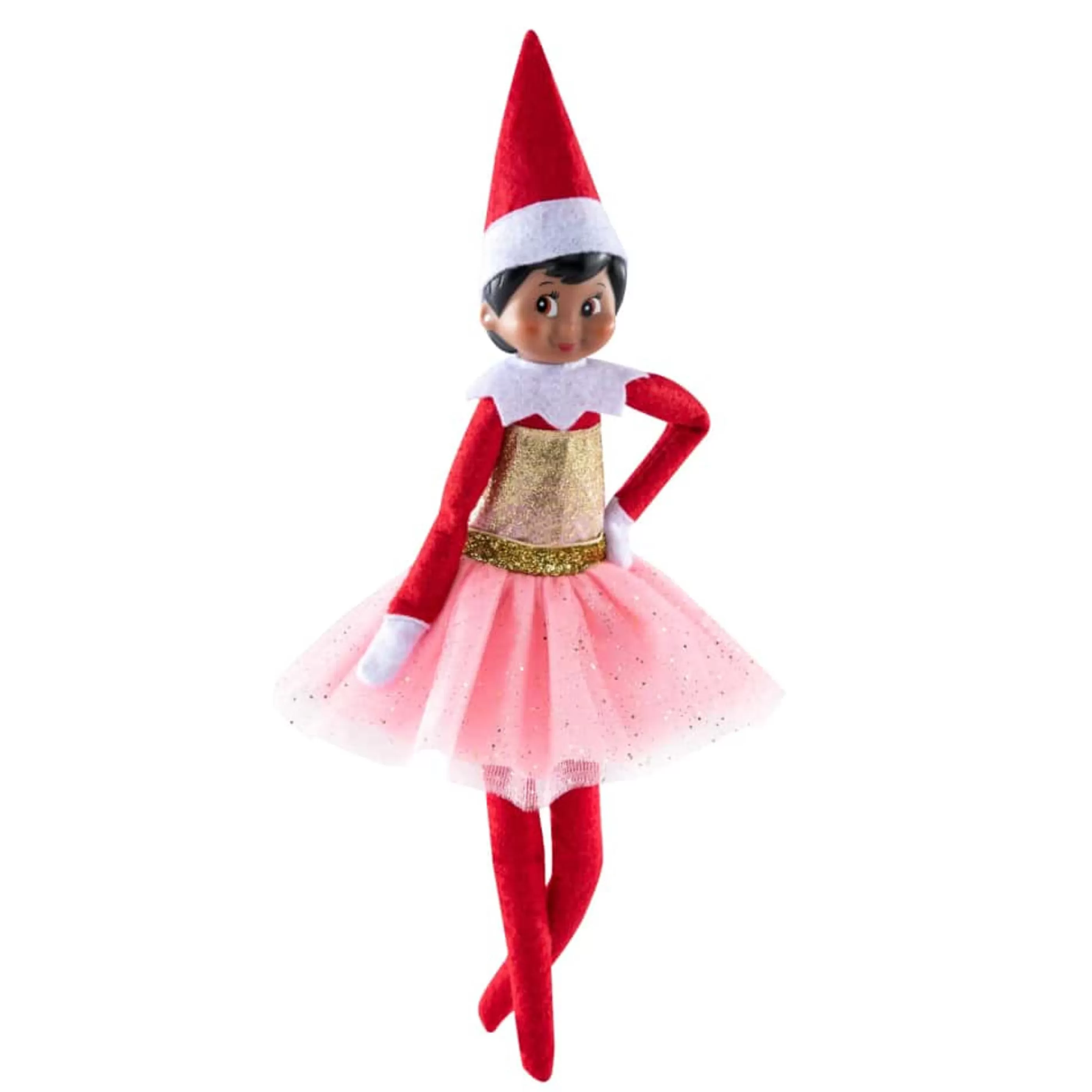 Best Elf on the Shelf Claus Couture Pink Sparkle Party Dressclaus Couture