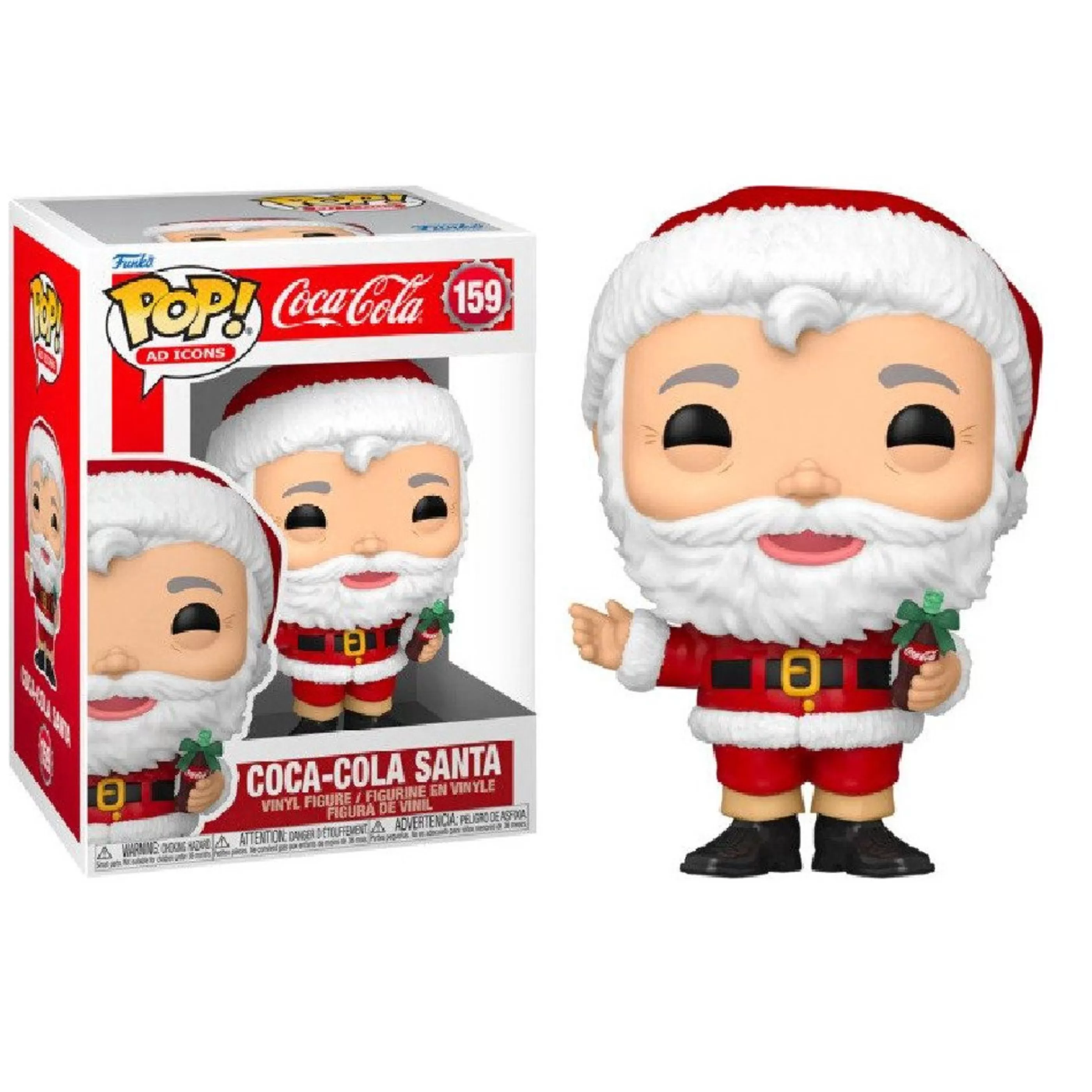 Funko Pop! (Holiday) Table Top Decorations | Coca Cola Santa Pop!