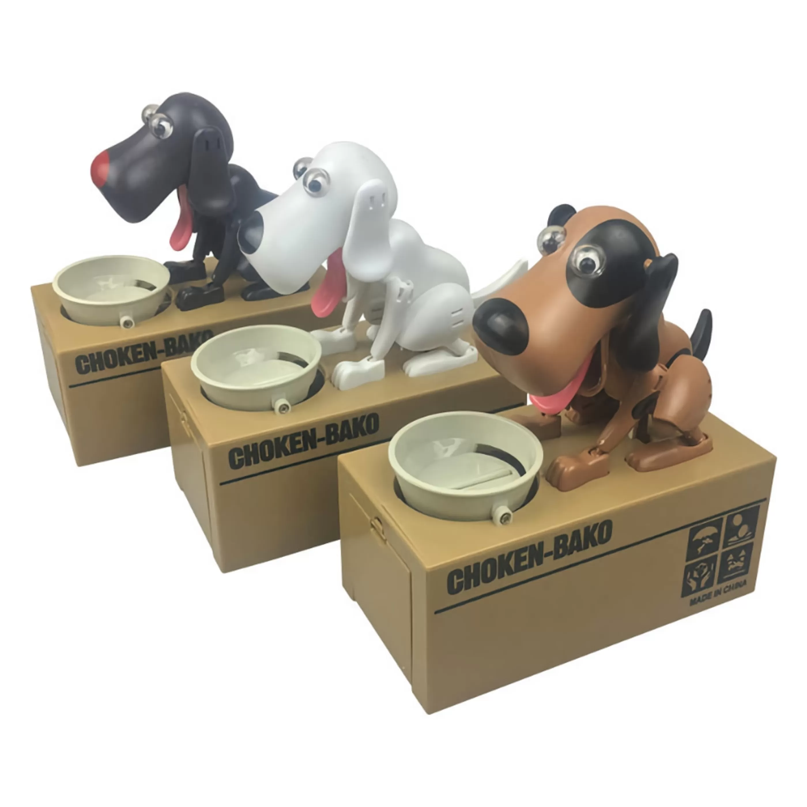 * Table Top Decorations | Coin Stealing Dog Money Bank (3 Styles) - 16Cm