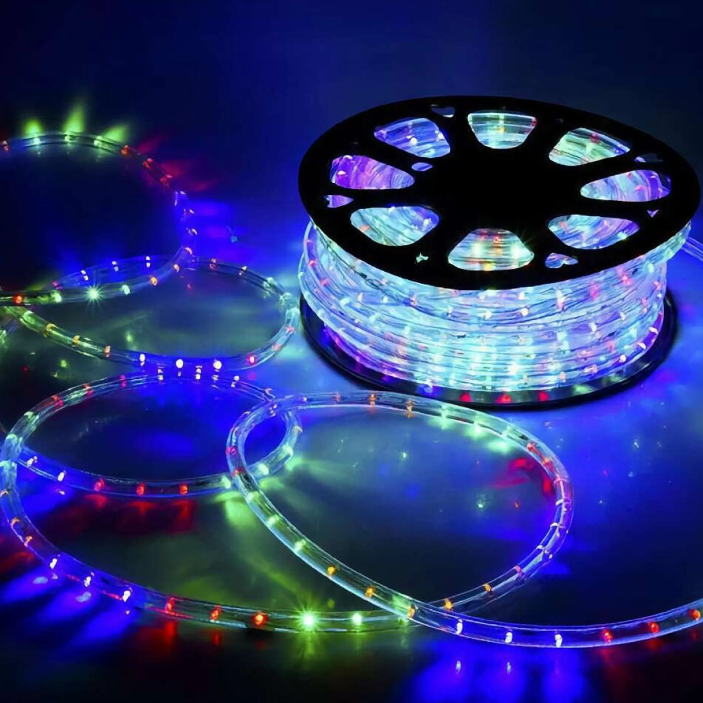 New Connectable Ready Lights Connectable Led Rope Light Multi Colour - 10M