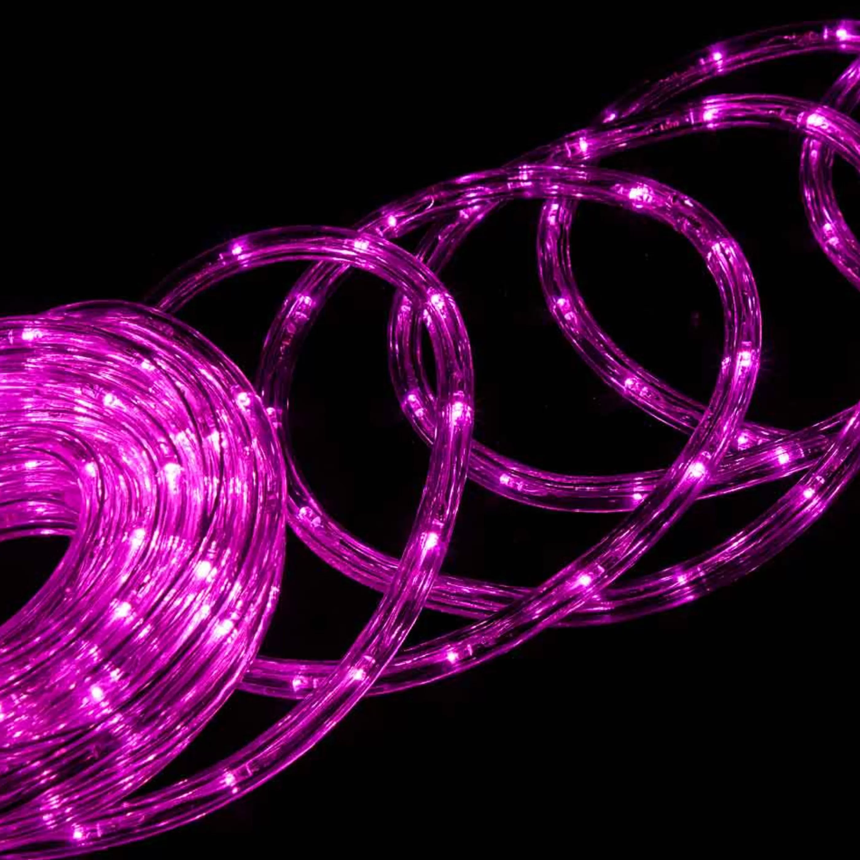 Flash Sale * Connectable Led Rope Light Pink - 10M