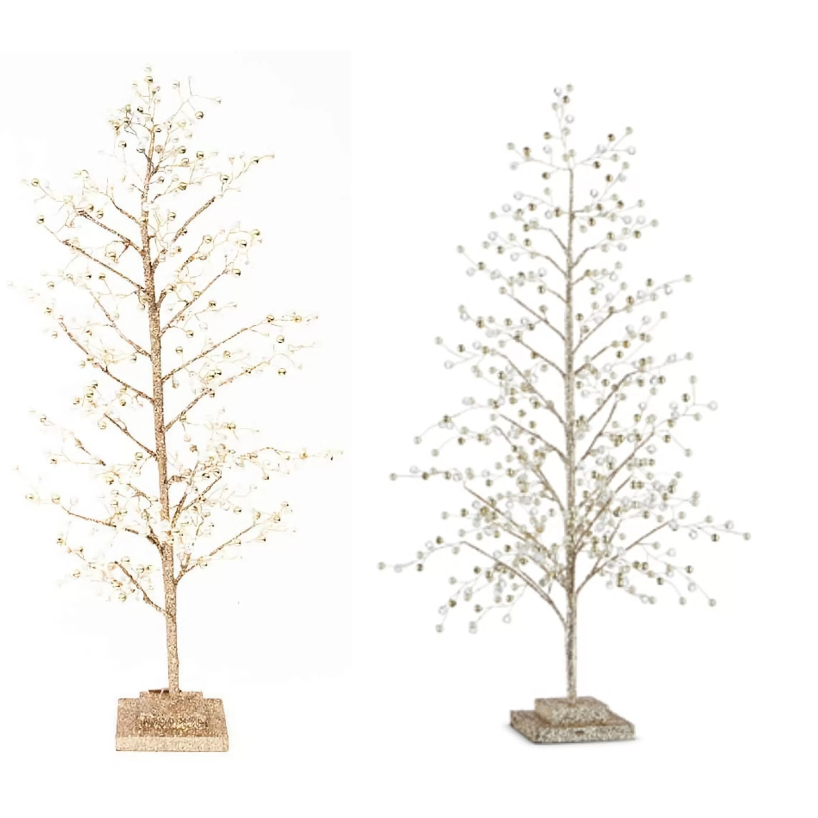 Clearance RAZ Imports Crystal Gold Champagne Tree (2 Colours) - 58.5Cm