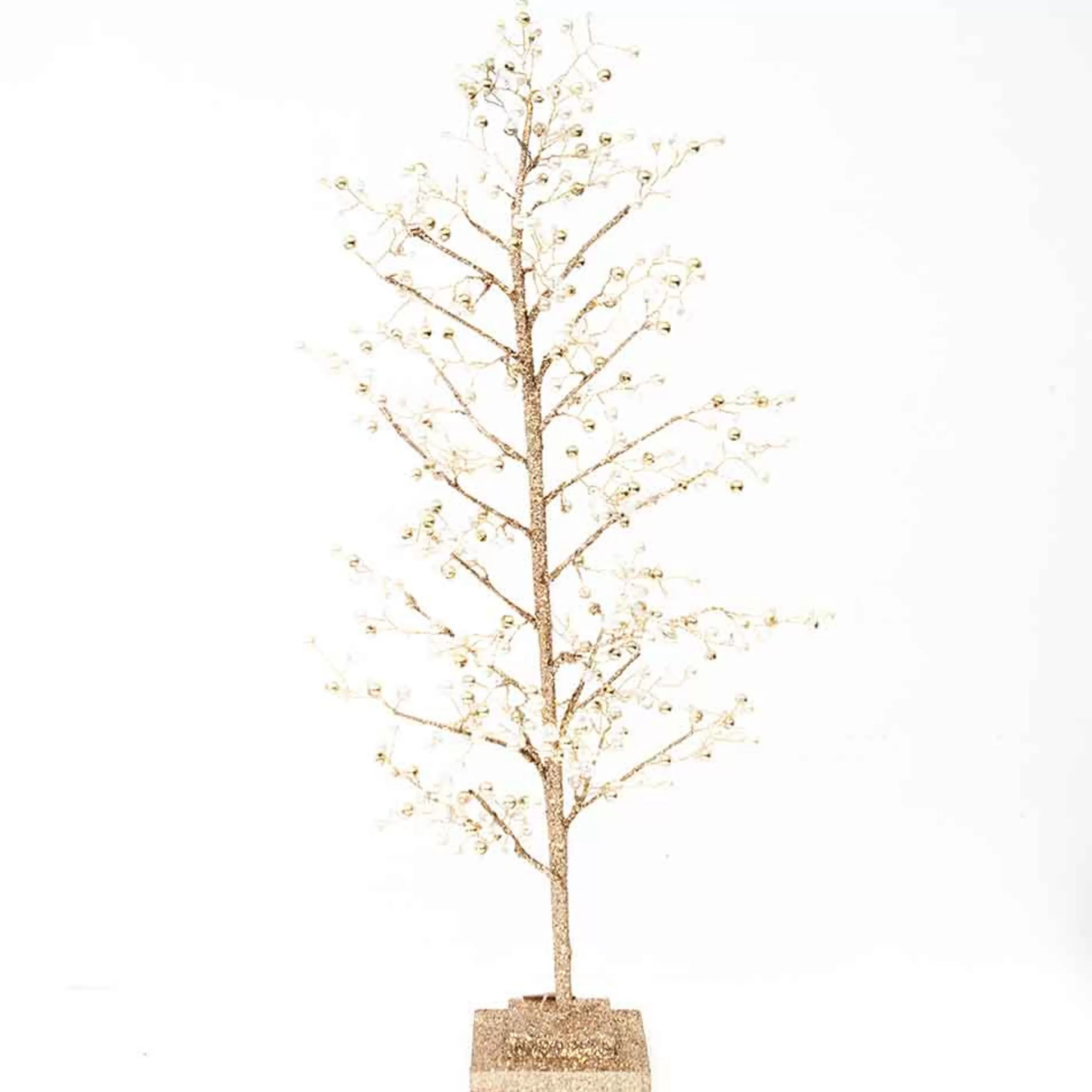 Clearance RAZ Imports Crystal Gold Champagne Tree (2 Colours) - 58.5Cm