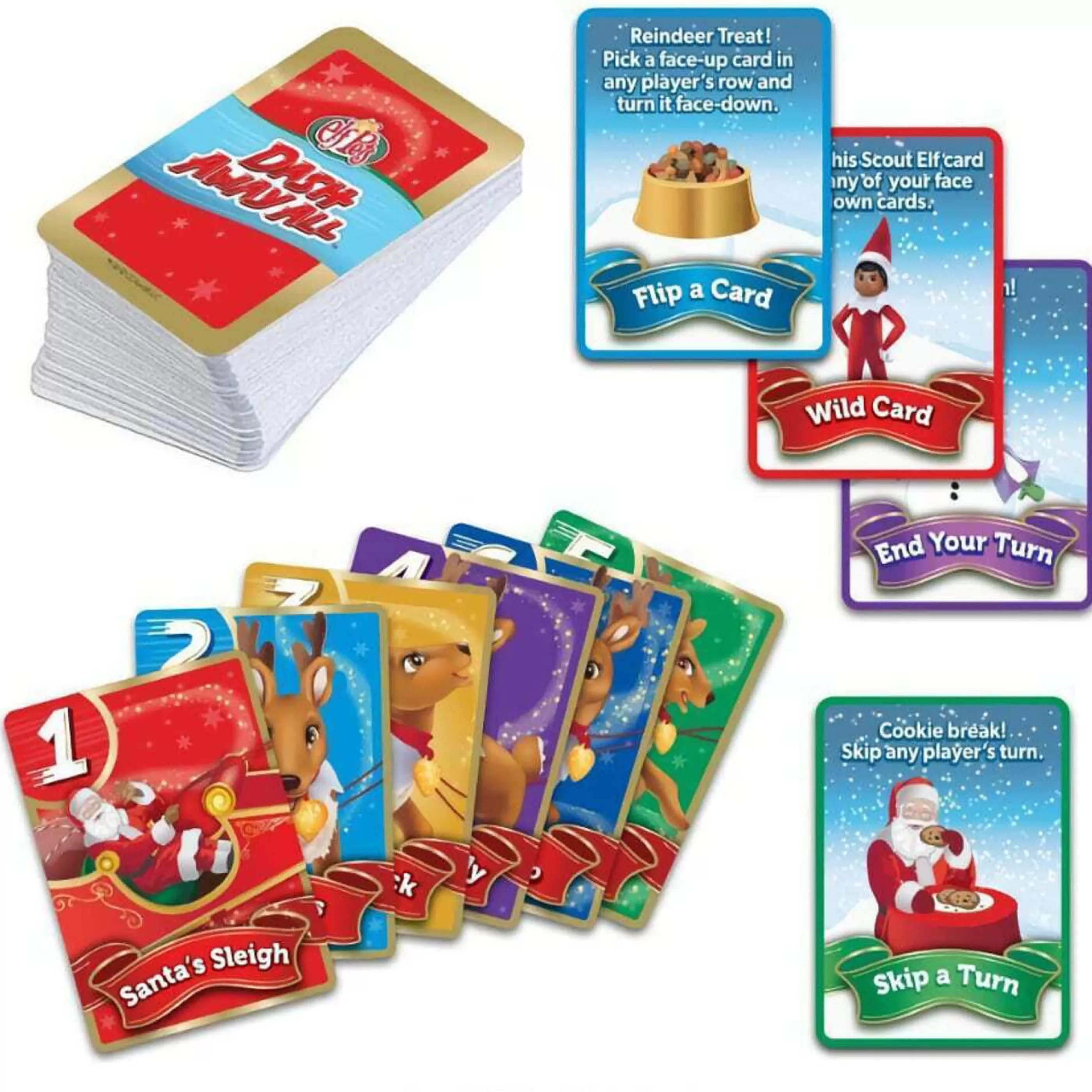 Flash Sale Elf on the Shelf Dash Away All Card Game - 12Cm