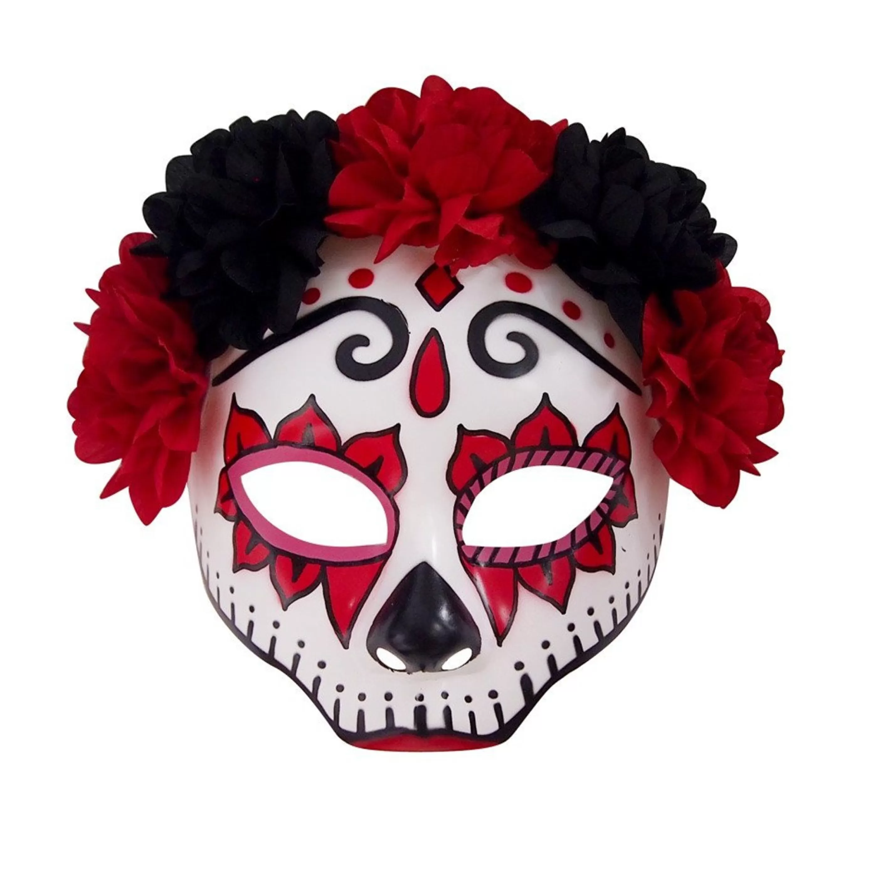 Outlet Witches of Halloween Day Of The Dead Deluxe Mask