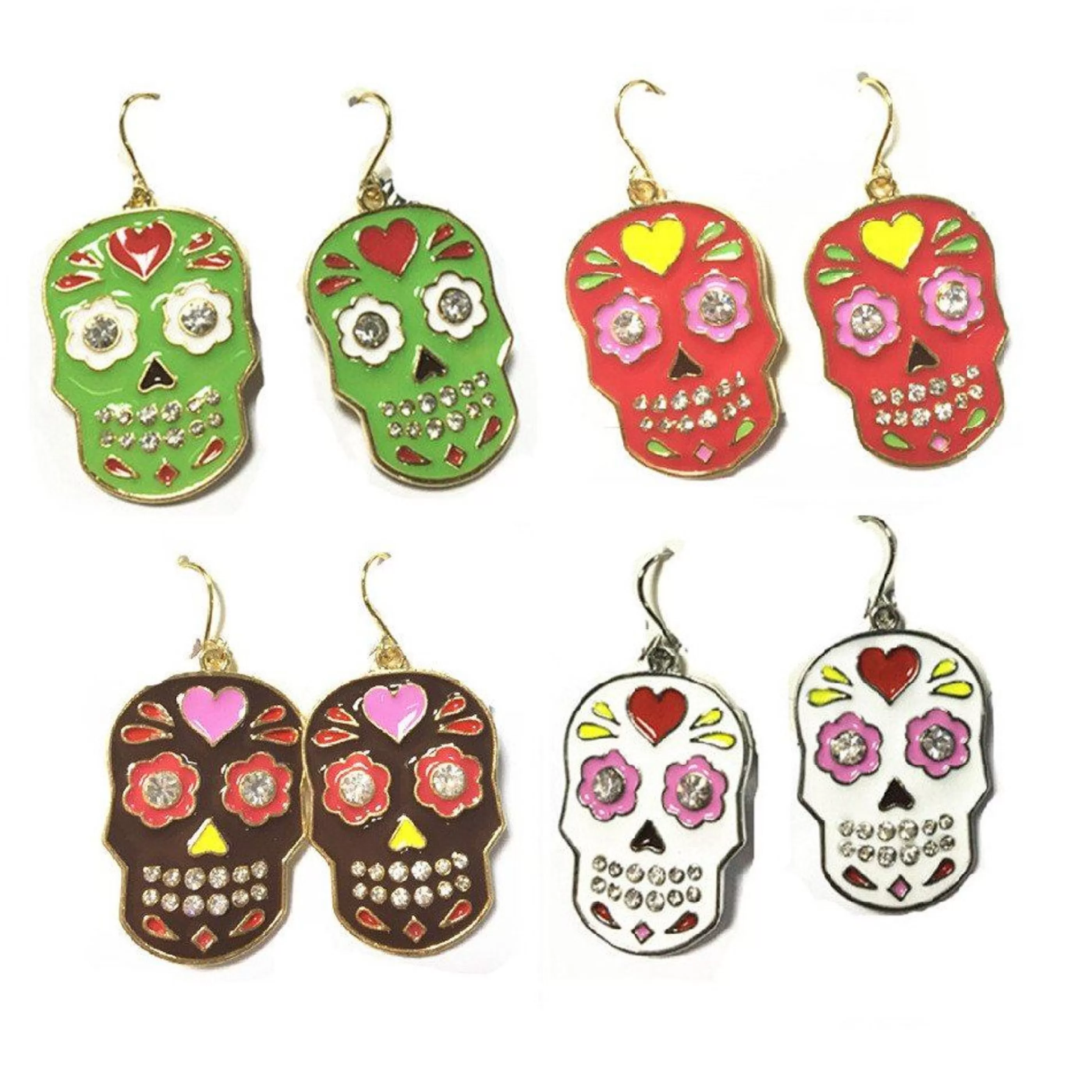 Store Witches of Halloween Day Of The Dead Earring (4 Colours)