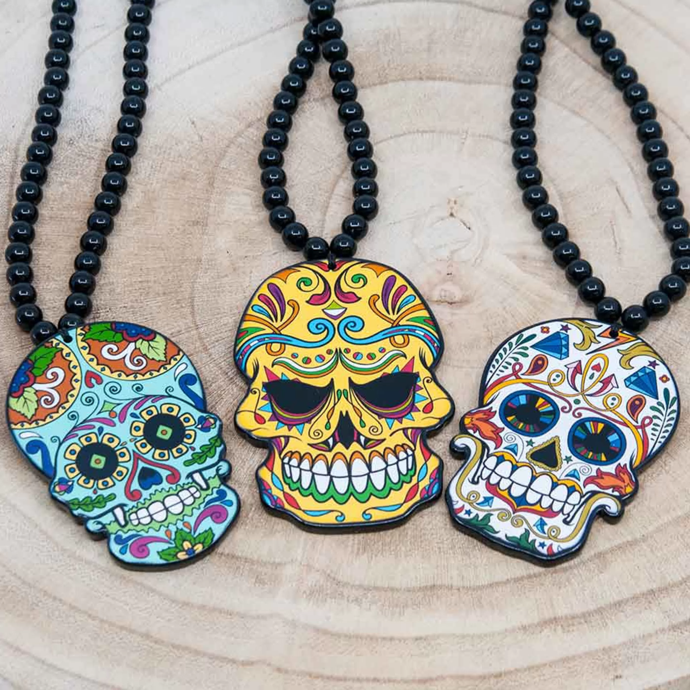 Outlet Witches of Halloween Day Of The Dead Necklace (3 Styles)