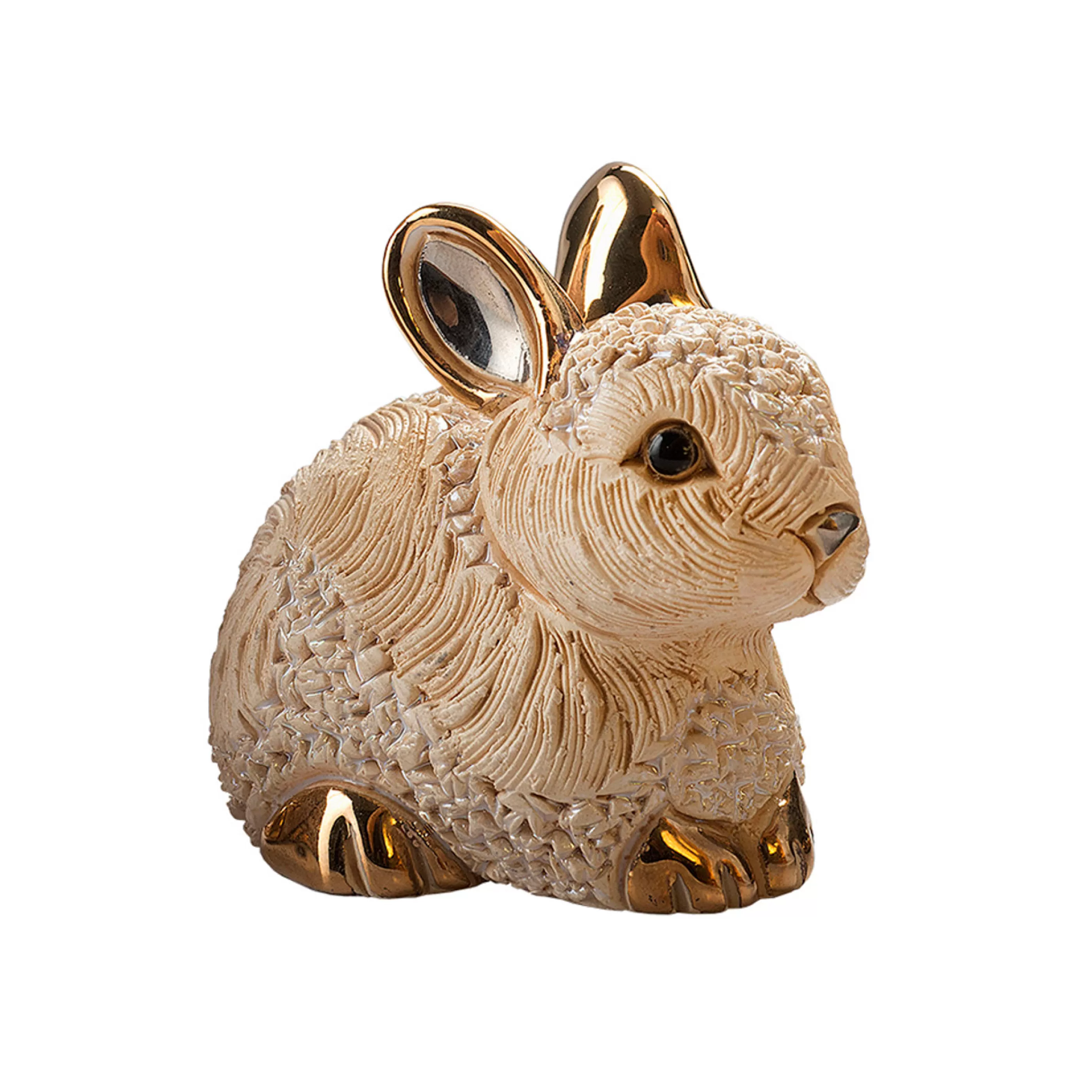 De Rosa Collections Table Top Decorations | De Rosa Bunny Resting Figurine