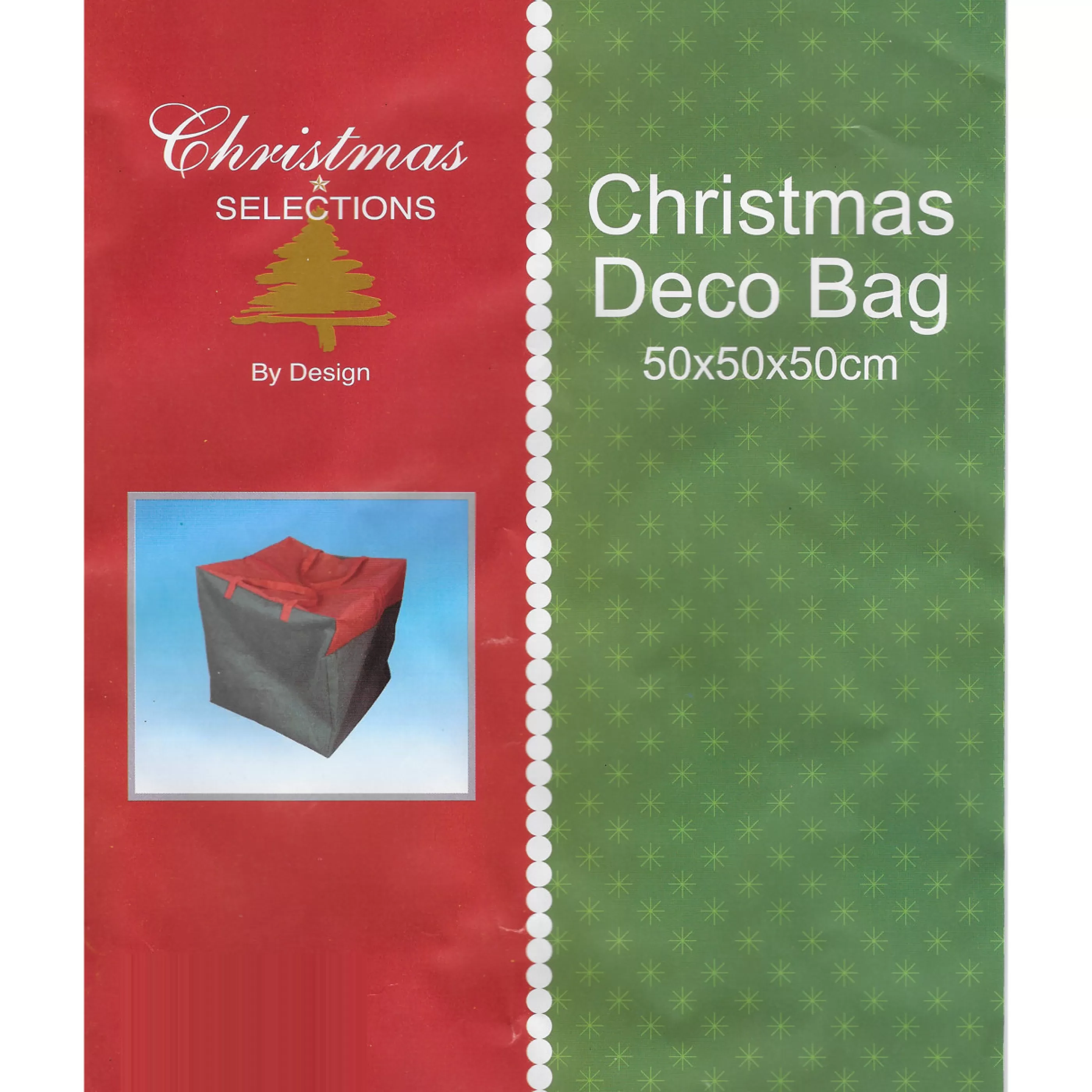 * Hanging Christmas Ornaments | Decoration Storage Bag - 50Cm