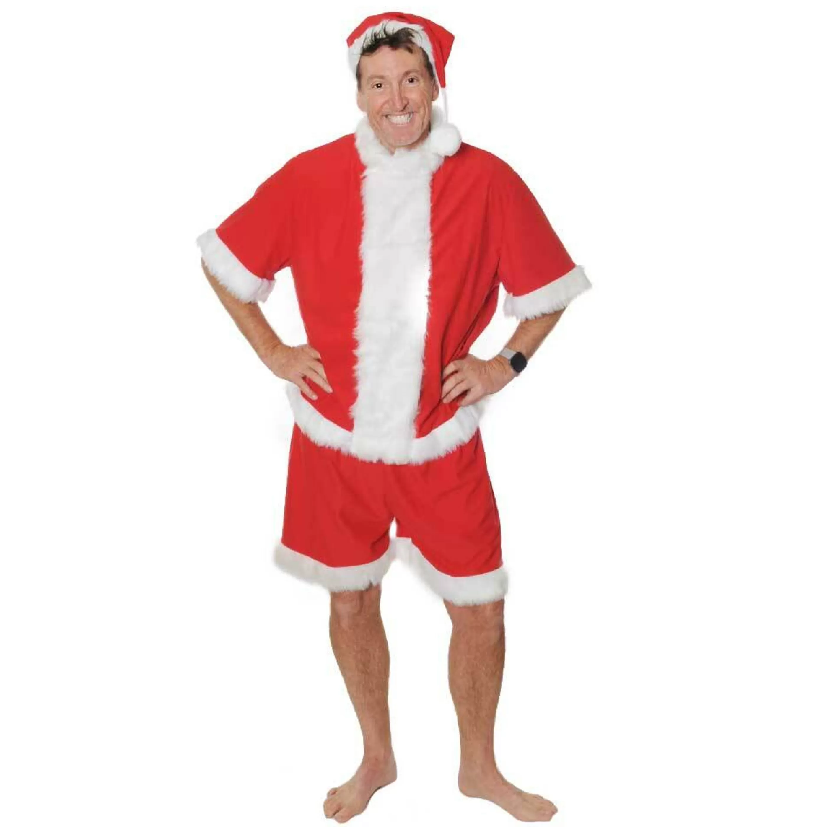 Hot * Deluxe Summer Santa Suit - Large