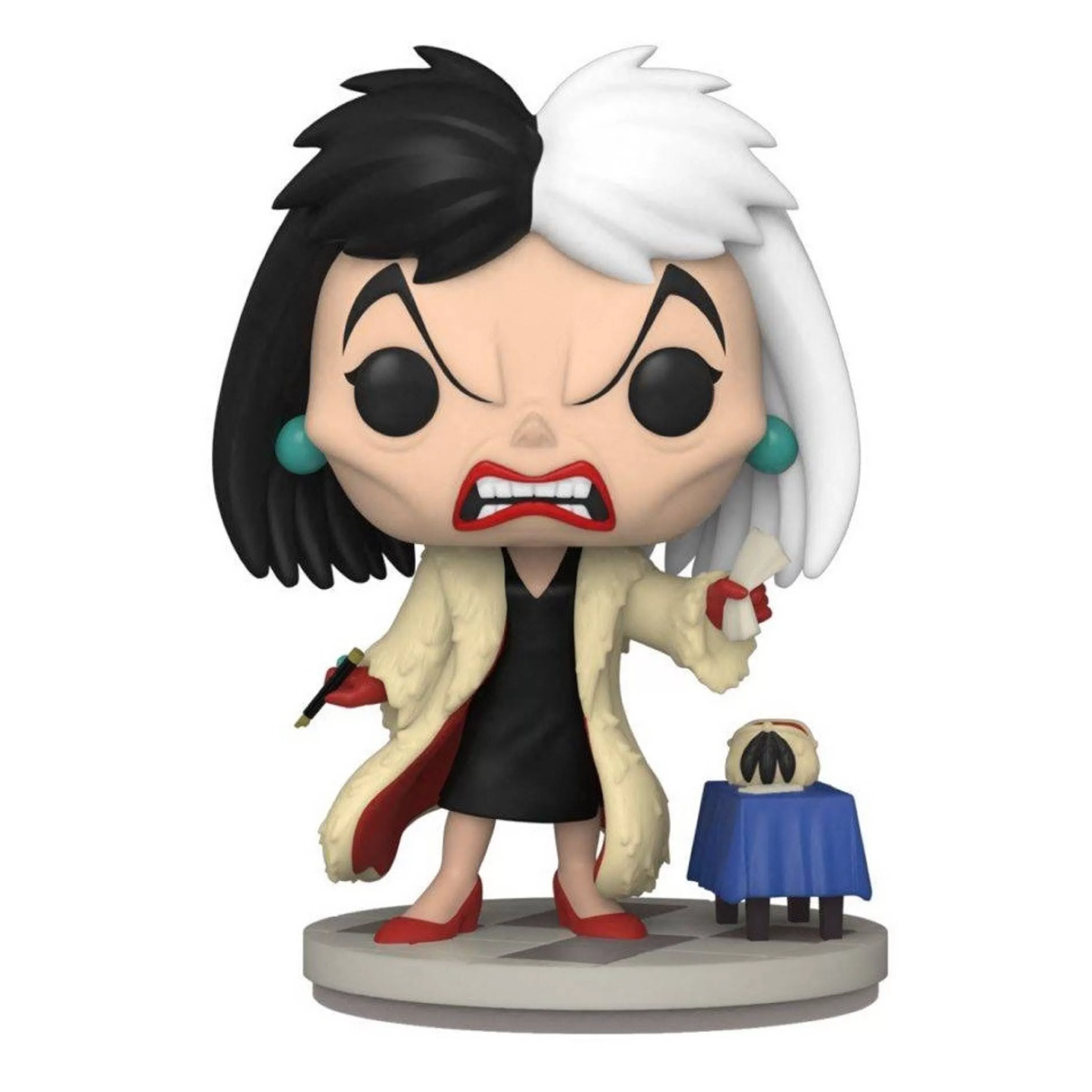 Funko Pop! (Holiday) Table Top Decorations | Disney - Villains Cruella De Vil Funko Pop! Vinyl