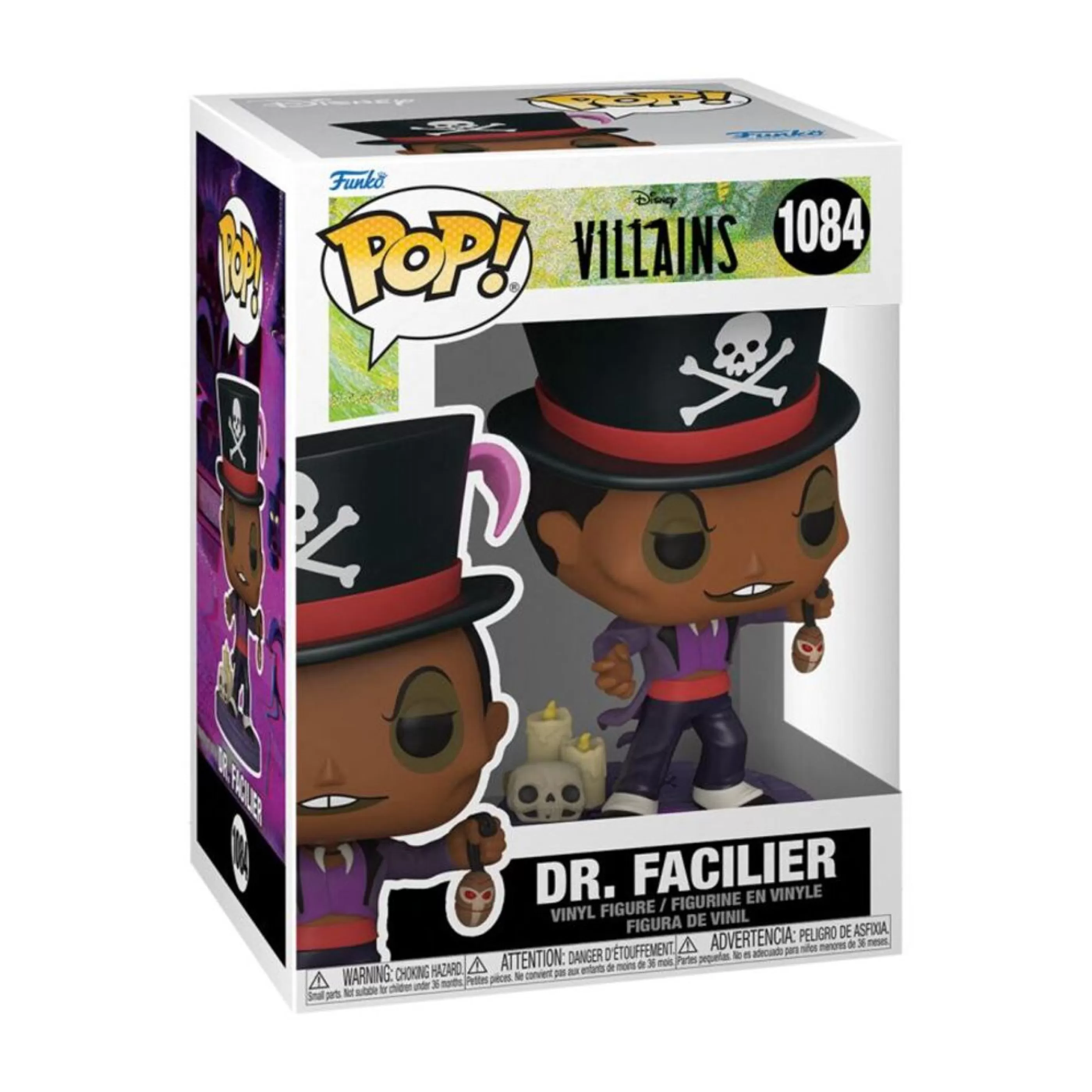 Funko Pop! (Holiday) Table Top Decorations | Disney - Villains Dr Facilier Funko Pop! Vinyl