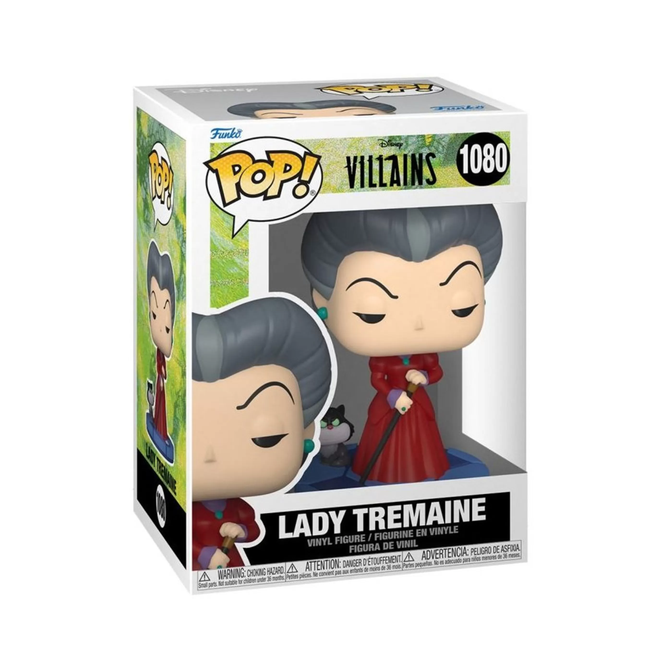 Funko Pop! (Holiday) Table Top Decorations | Disney - Villains Lady Tremaine Funko Pop! Vinyl