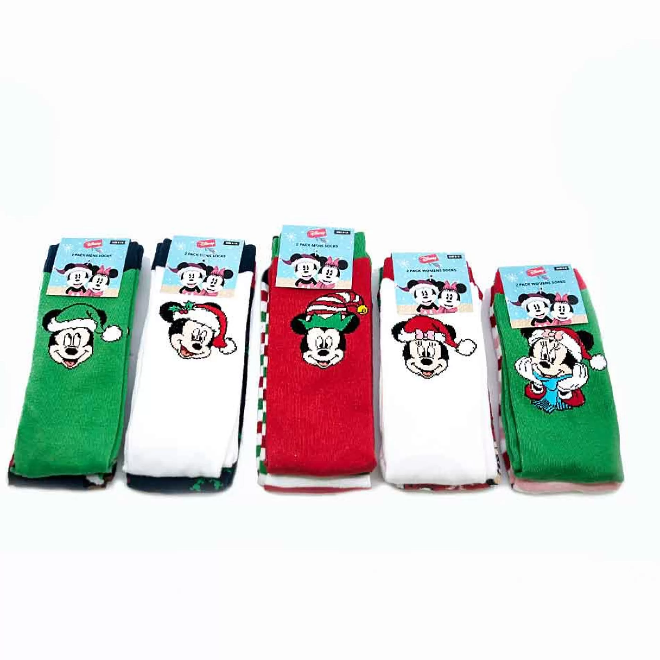 Sale * Disney Christmas Socks (5 Styles) - Adult