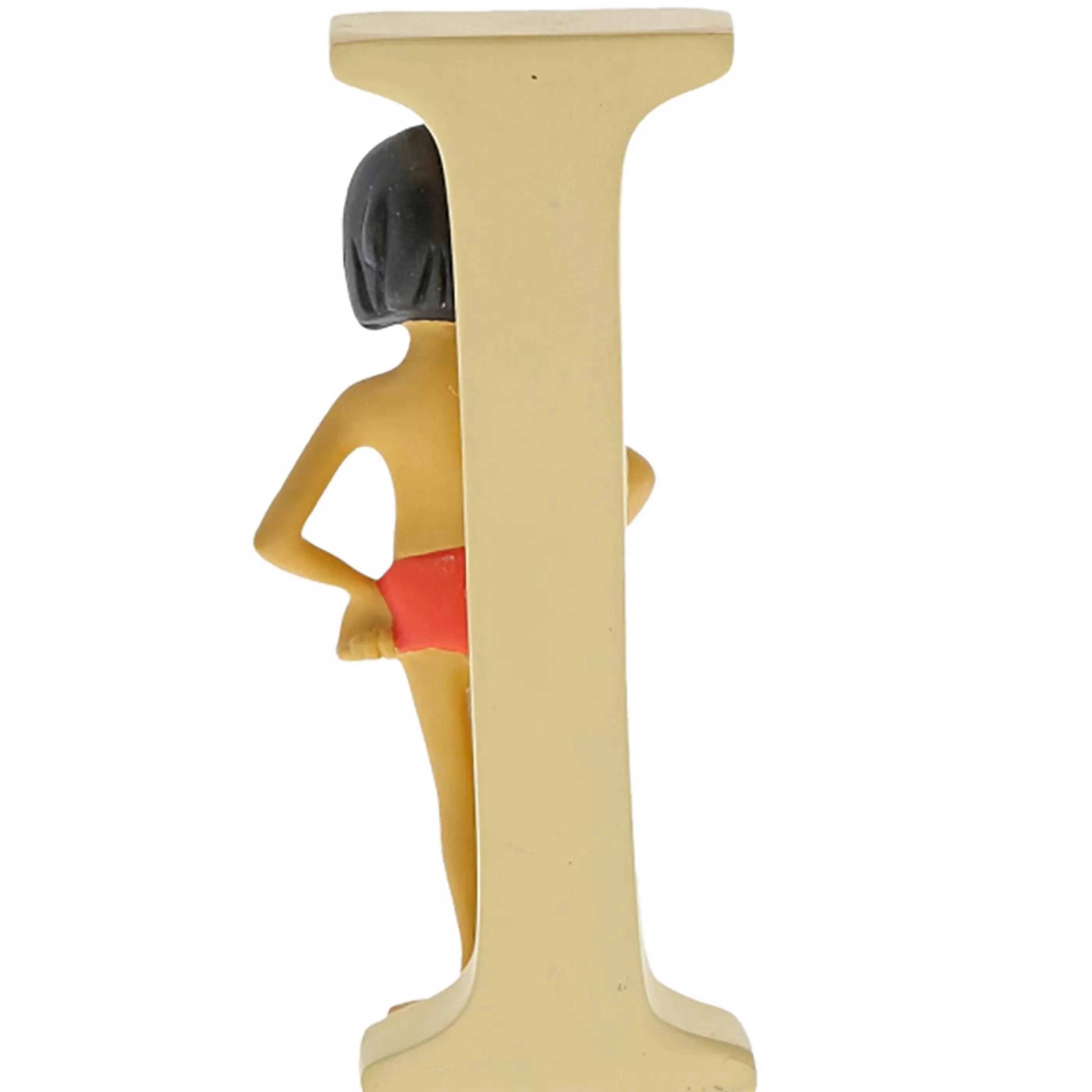 Disney Christmas Decorations Table Top Decorations | Disney Letter I - Mowgli From The Jungle Book - 7Cm