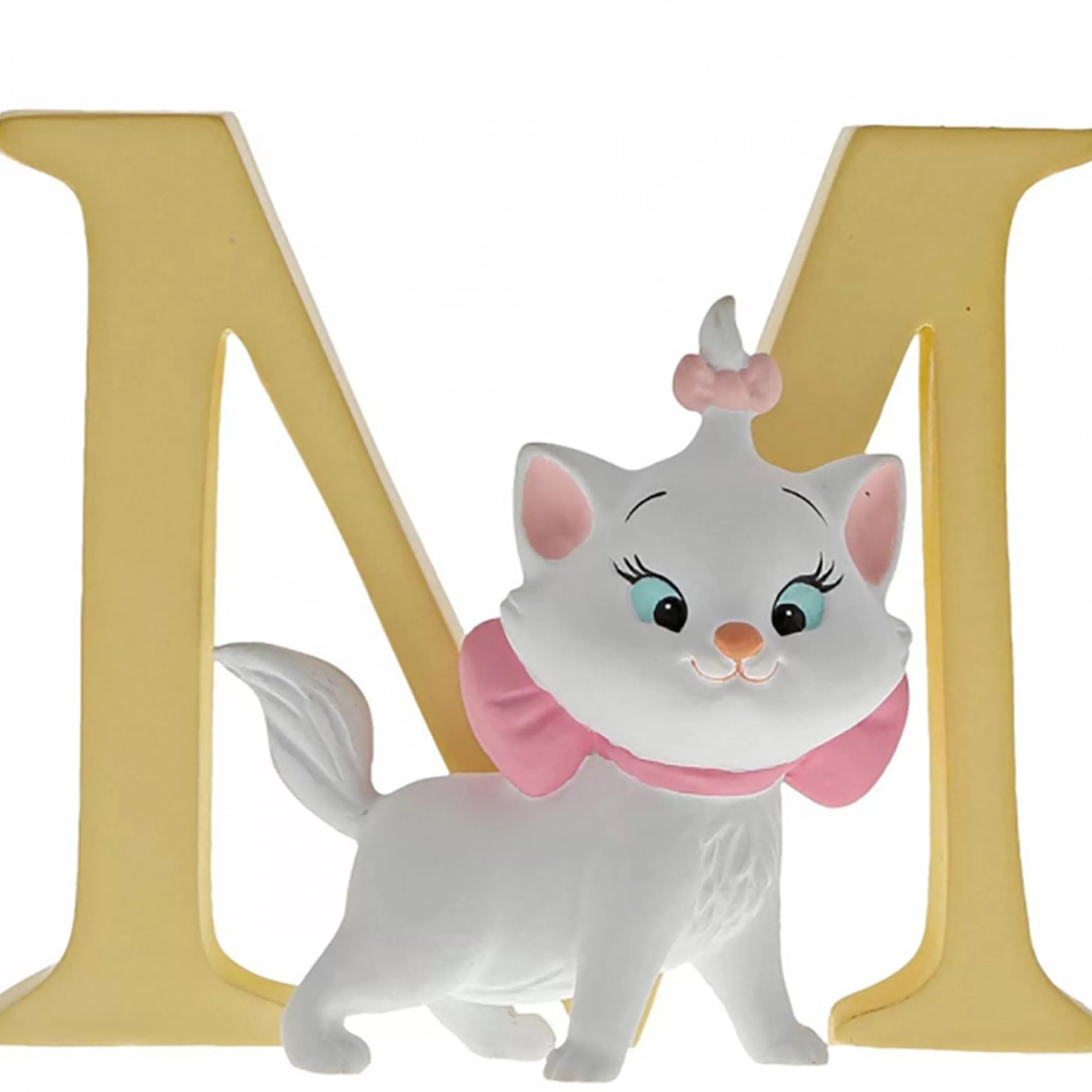 Disney Christmas Decorations Table Top Decorations | Disney Letter M - Marie From The Aristocats - 7Cm