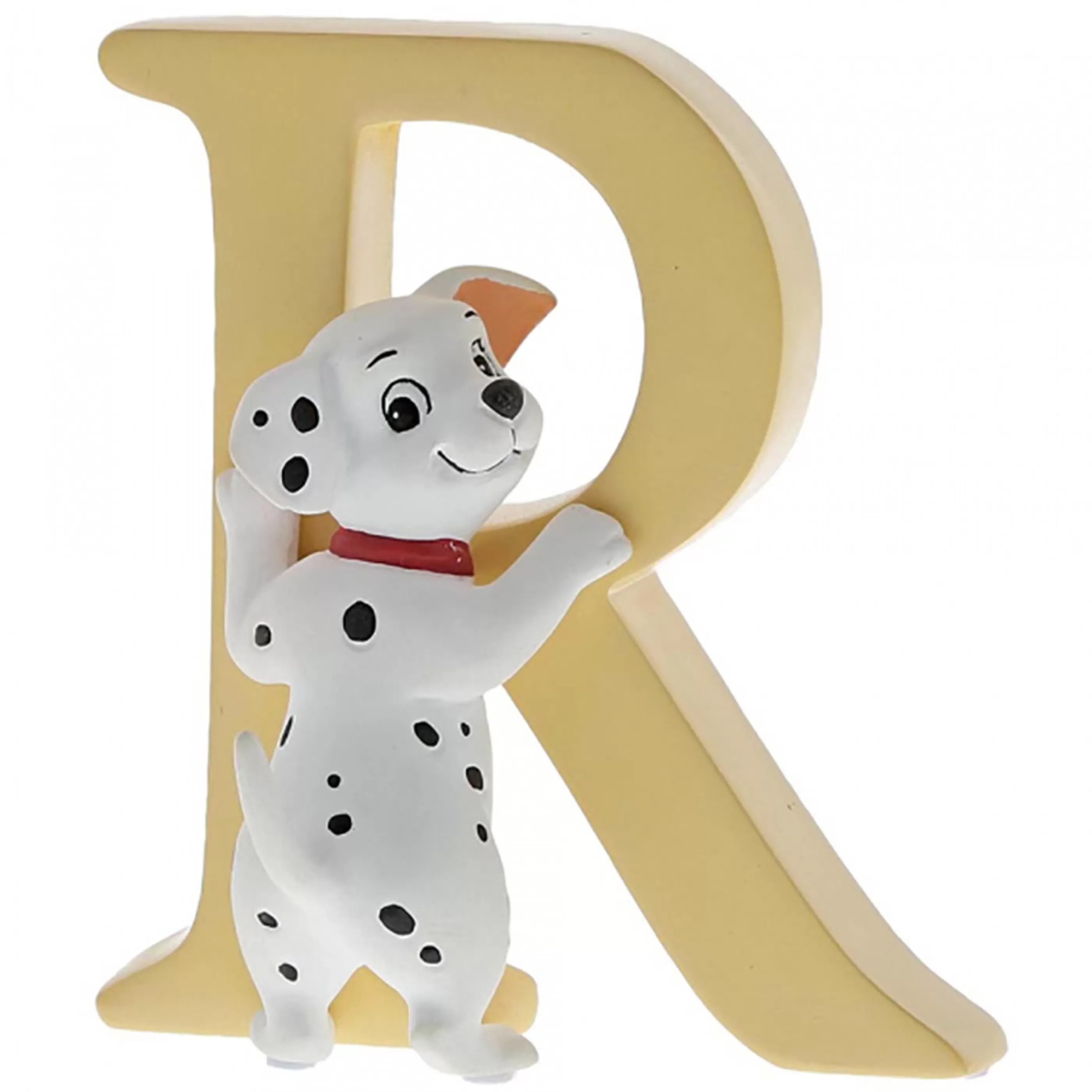 Disney Christmas Decorations Table Top Decorations | Disney Letter R - Rolly From 101 Dalmatians - 7Cm