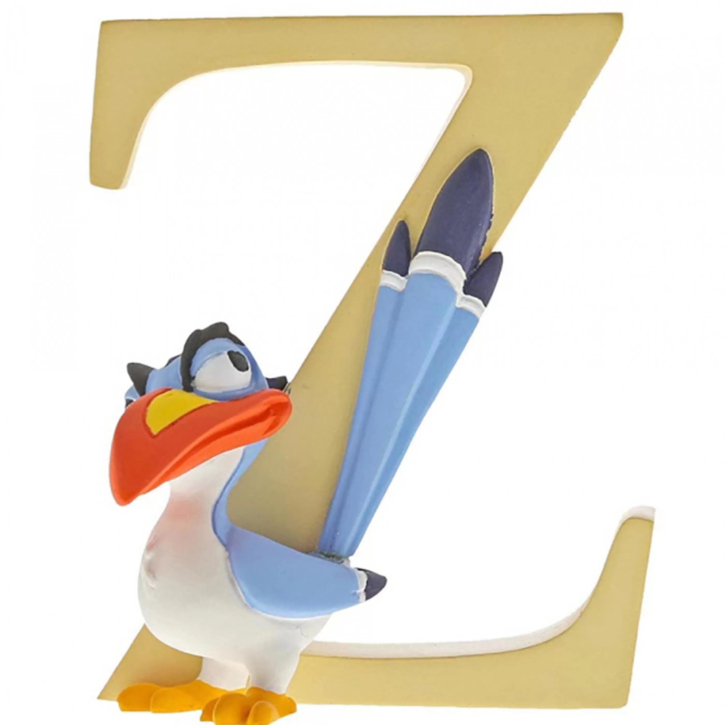 Disney Christmas Decorations Table Top Decorations | Disney Letter Z - Zazu From The Lion King - 7Cm