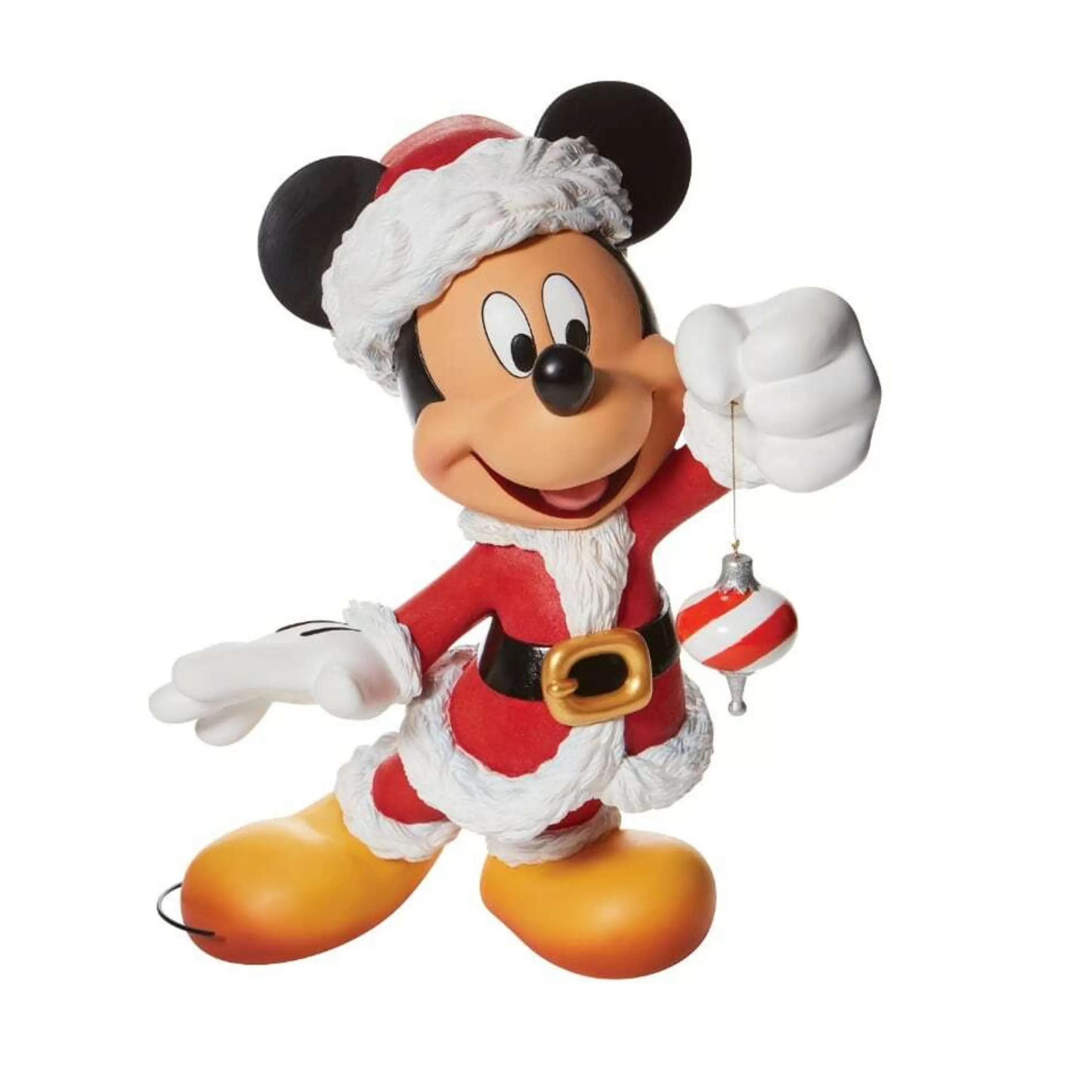 Disney Christmas Decorations Table Top Decorations | Disney Showcase Santa Mickey Mouse - 20Cm