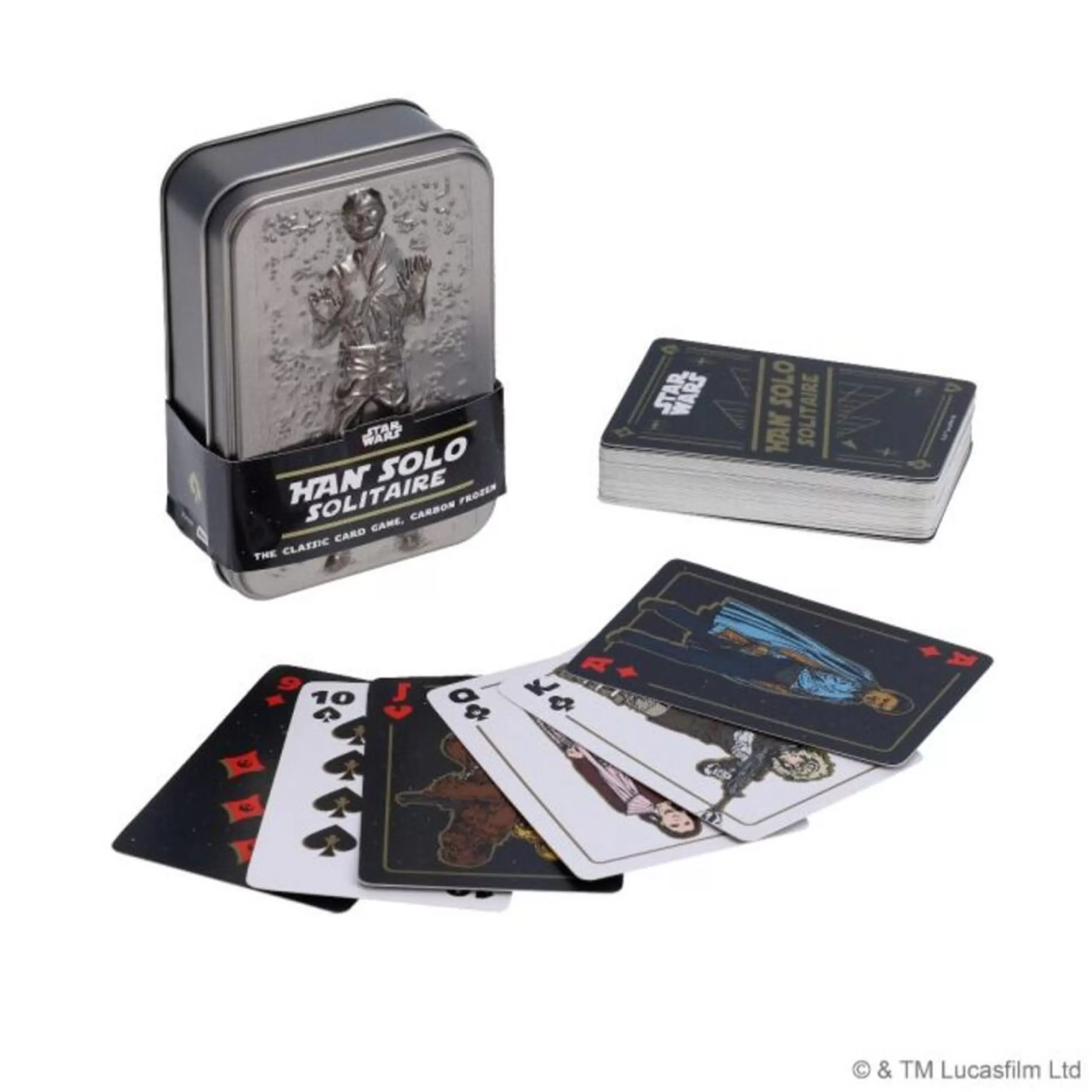 Best Sale Disney Christmas Decorations Disney Star Wars Han Solo Solitaire Card Game - 10.7Cm