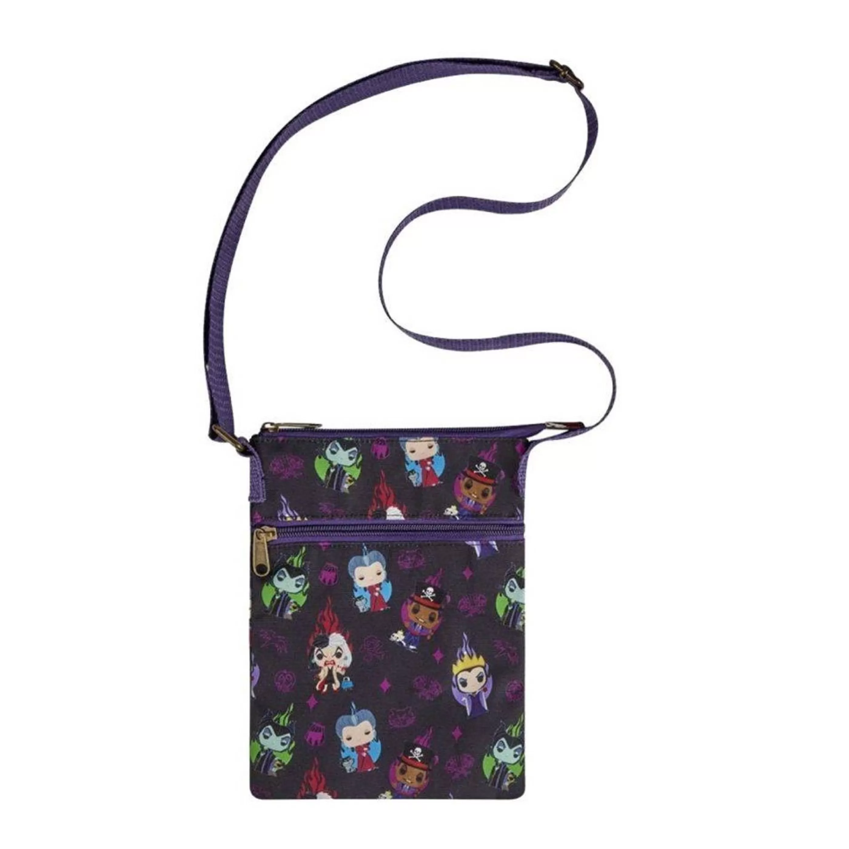 Fashion Disney Christmas Decorations Disney Villains Villains Passport Bag - 25Cm