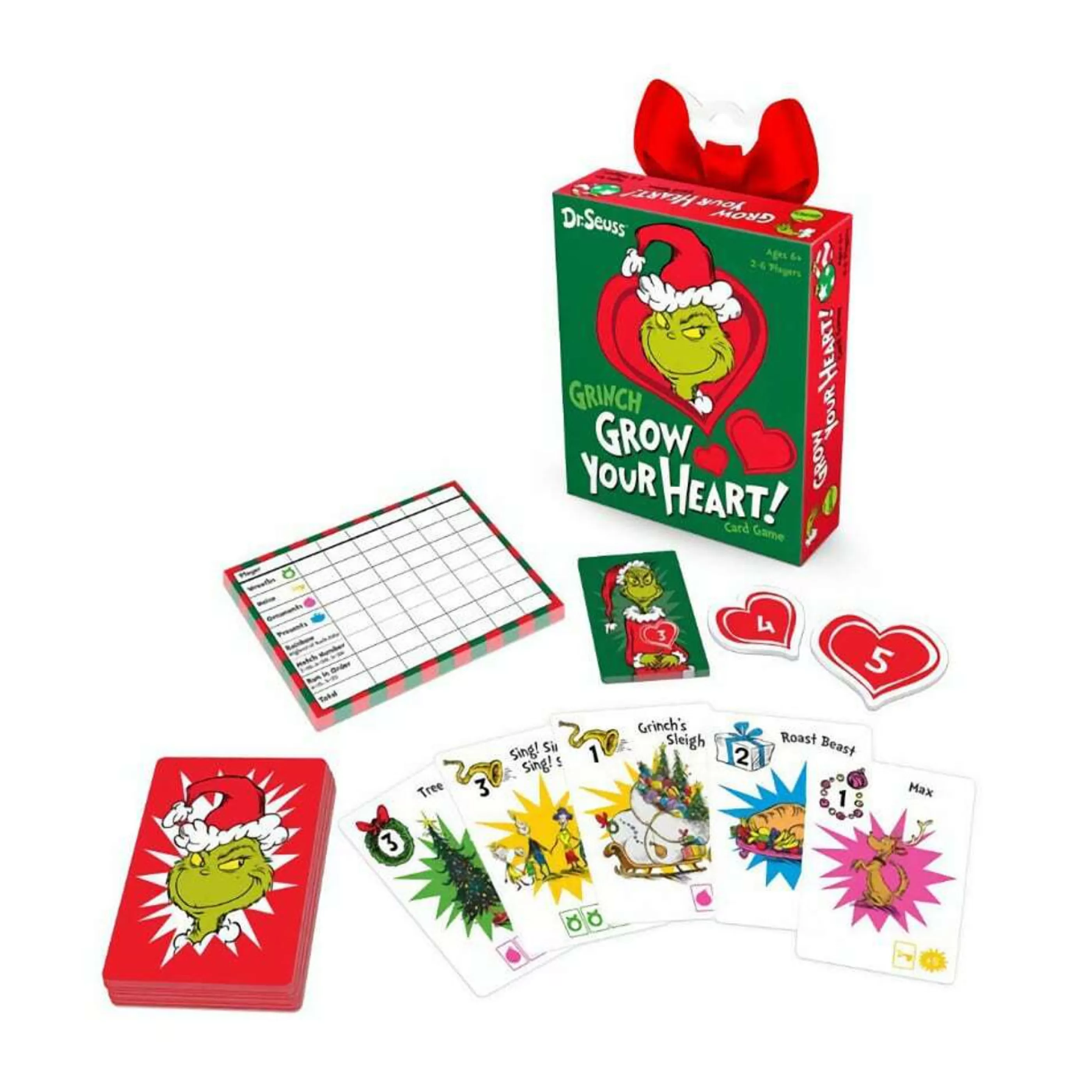 Shop Grinch by Dr Seuss Dr Seuss - Grinch Grow Your Heart Card Game