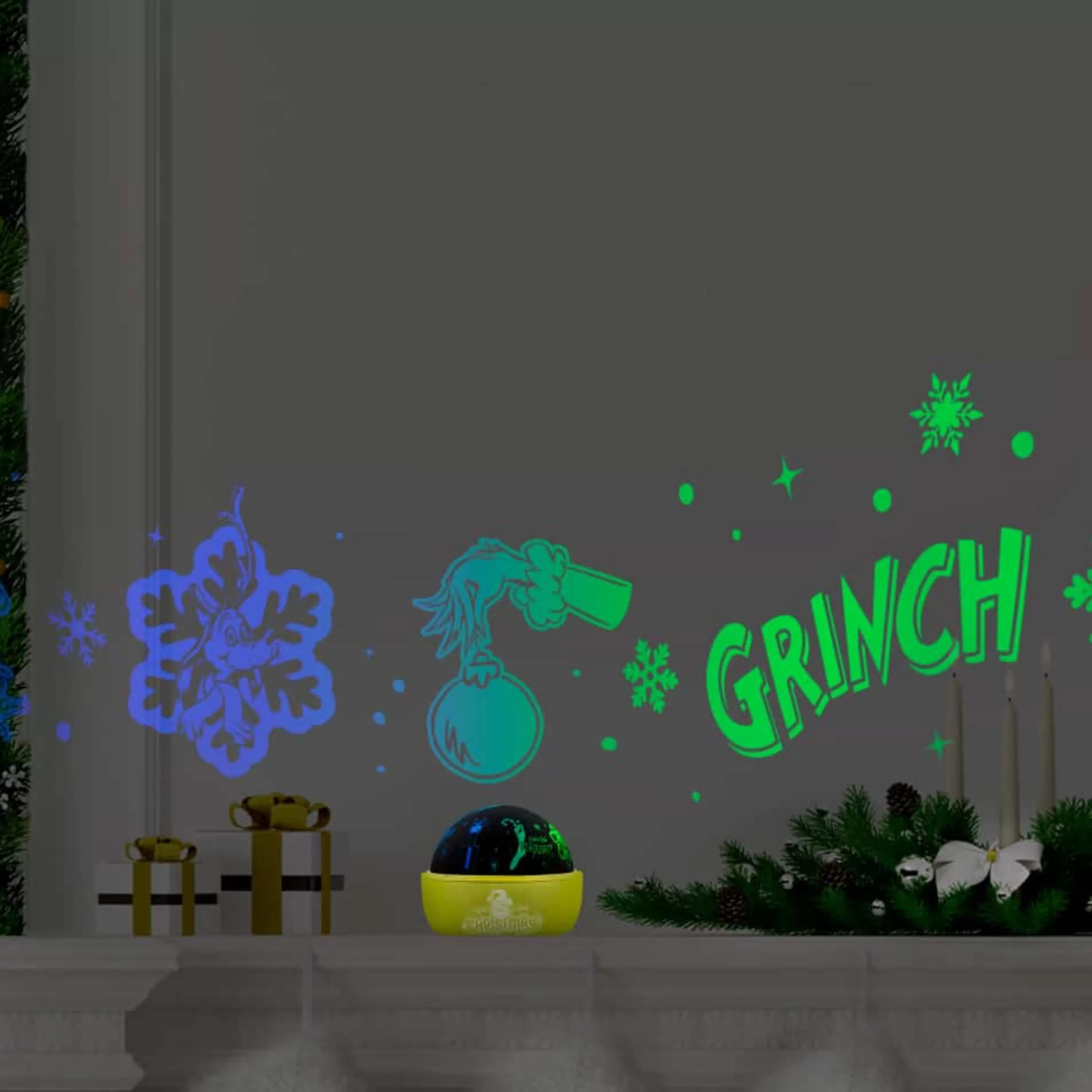 Flash Sale Grinch by Dr Seuss Dr Seuss Grinch Lightshow Projector - 13Cm