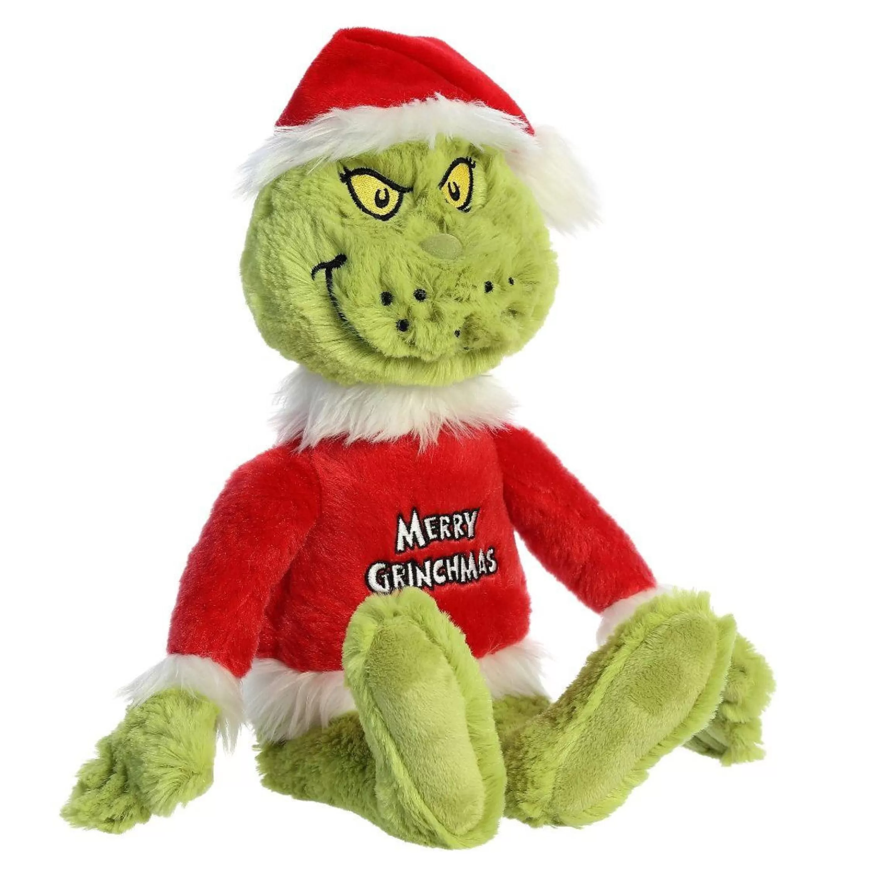 Grinch by Dr Seuss Table Top Decorations | Dr Seuss Grinch Merry Grinchmas Plush - 86Cm