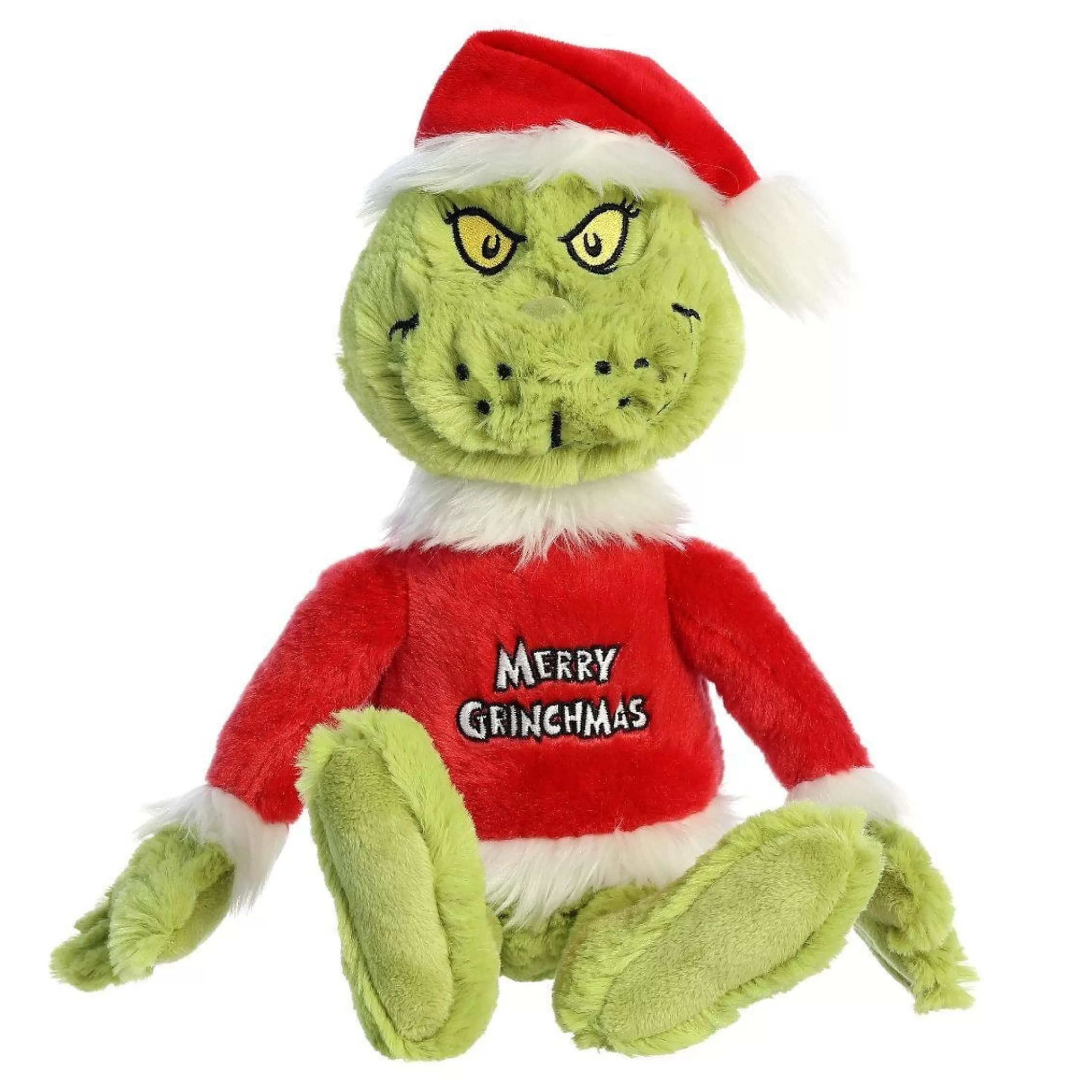 Grinch by Dr Seuss Table Top Decorations | Dr Seuss Grinch Merry Grinchmas Plush - 86Cm