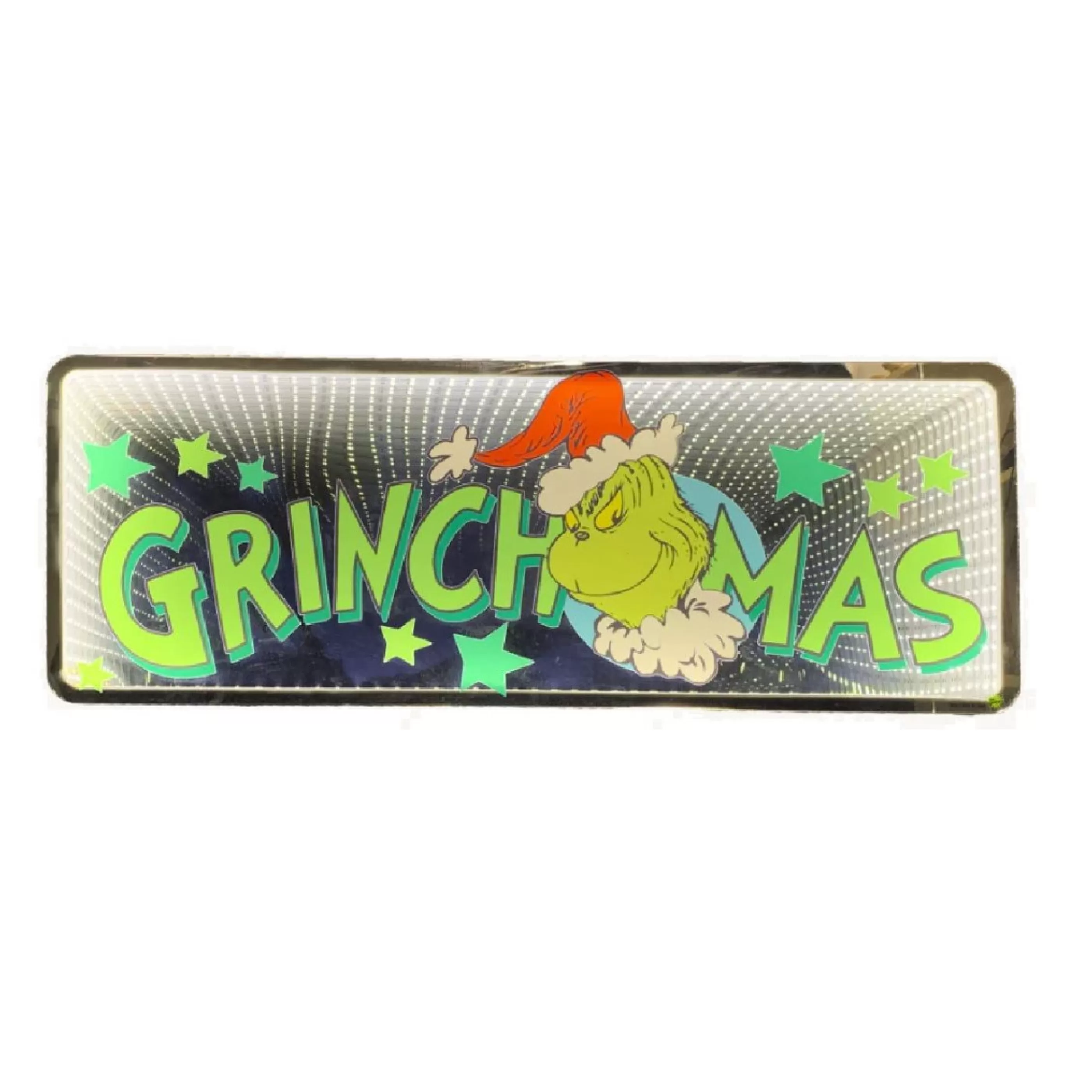 Best Grinch by Dr Seuss Dr Seuss Grinchmas Sign Infinity Light (Indoor) - 80Cm