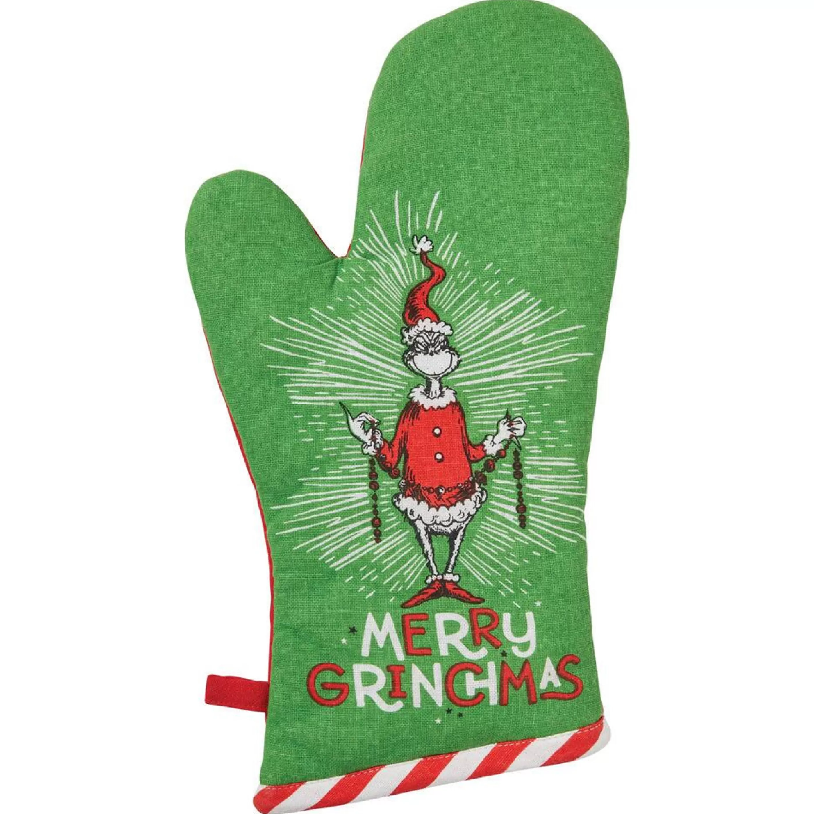 Clearance Grinch by Dr Seuss Dr Seuss Merry Grinchmas Oven Mitt - 30Cm