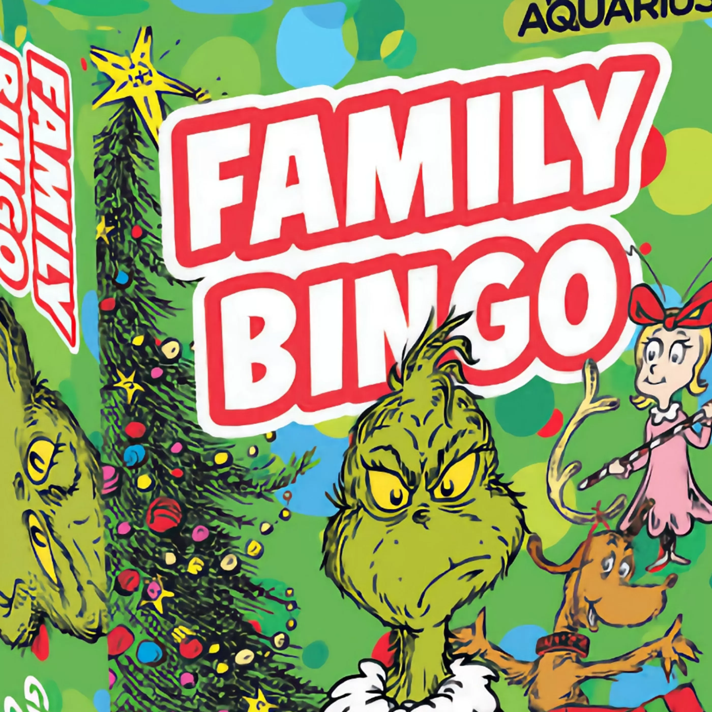 Flash Sale Grinch by Dr Seuss Dr Seuss The Grinch Family Bingo