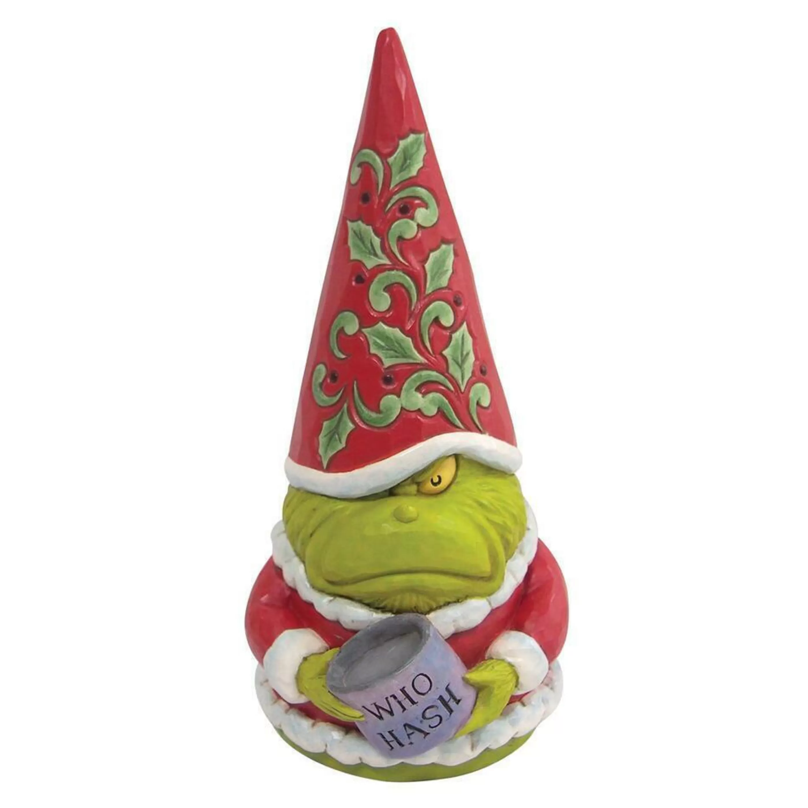 Grinch by Dr Seuss Table Top Decorations | Dr Seuss The Grinch Gnome With Who Hash - 20Cm