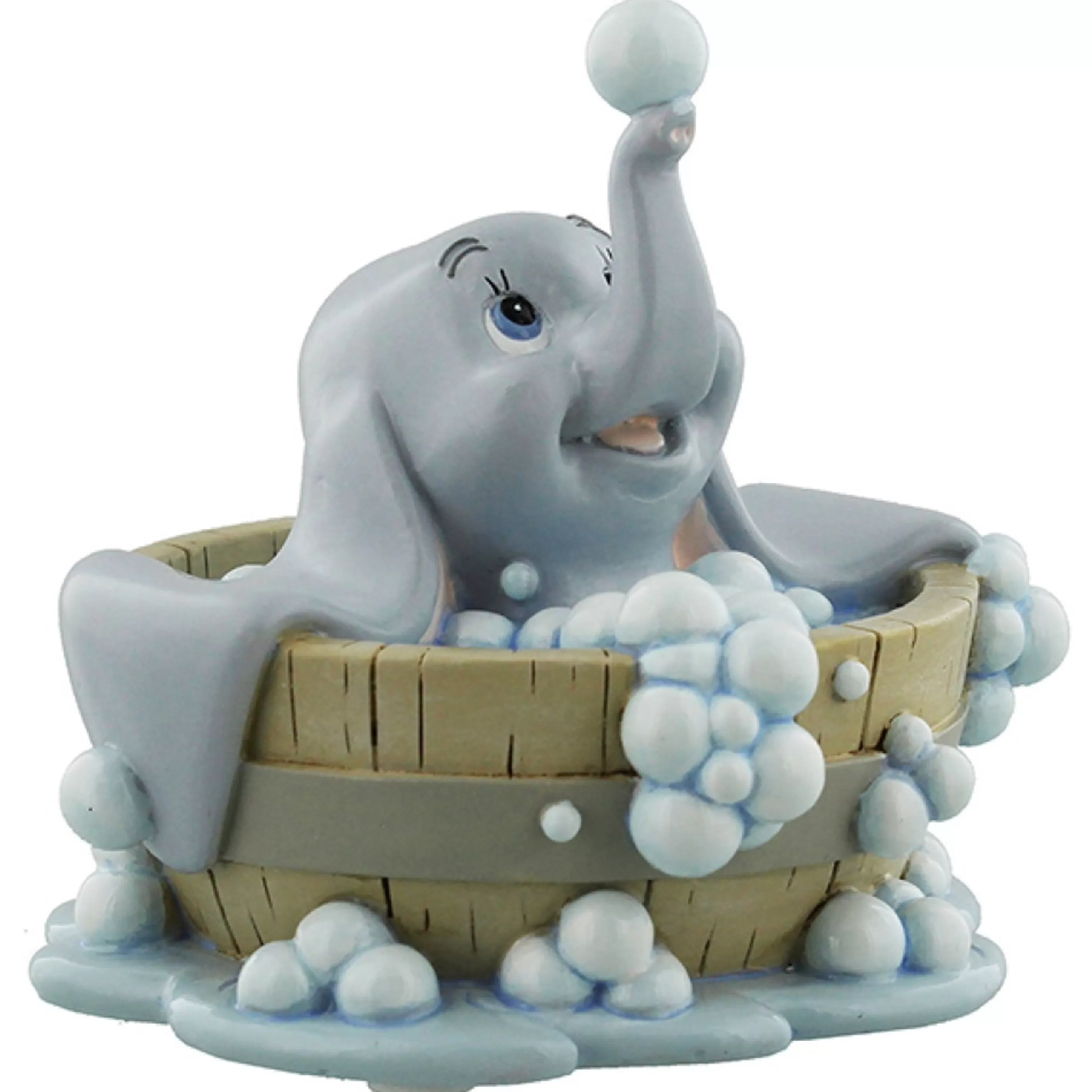 Disney Christmas Decorations Table Top Decorations | Dumbo In Bath Baby Mine Figurine - 10Cm