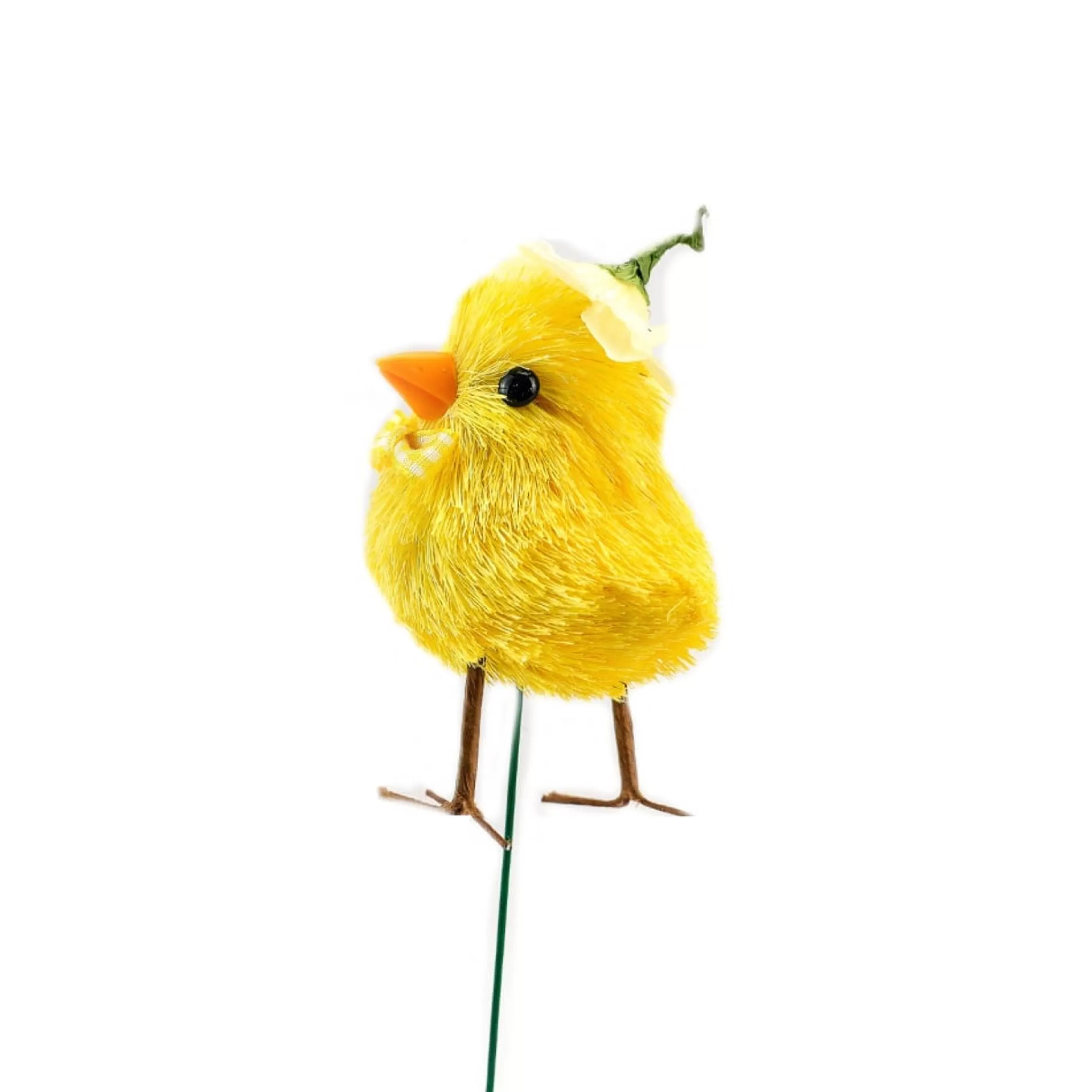 Cheap Easter Town Easter Yellow Chick On Stick - 27Cm