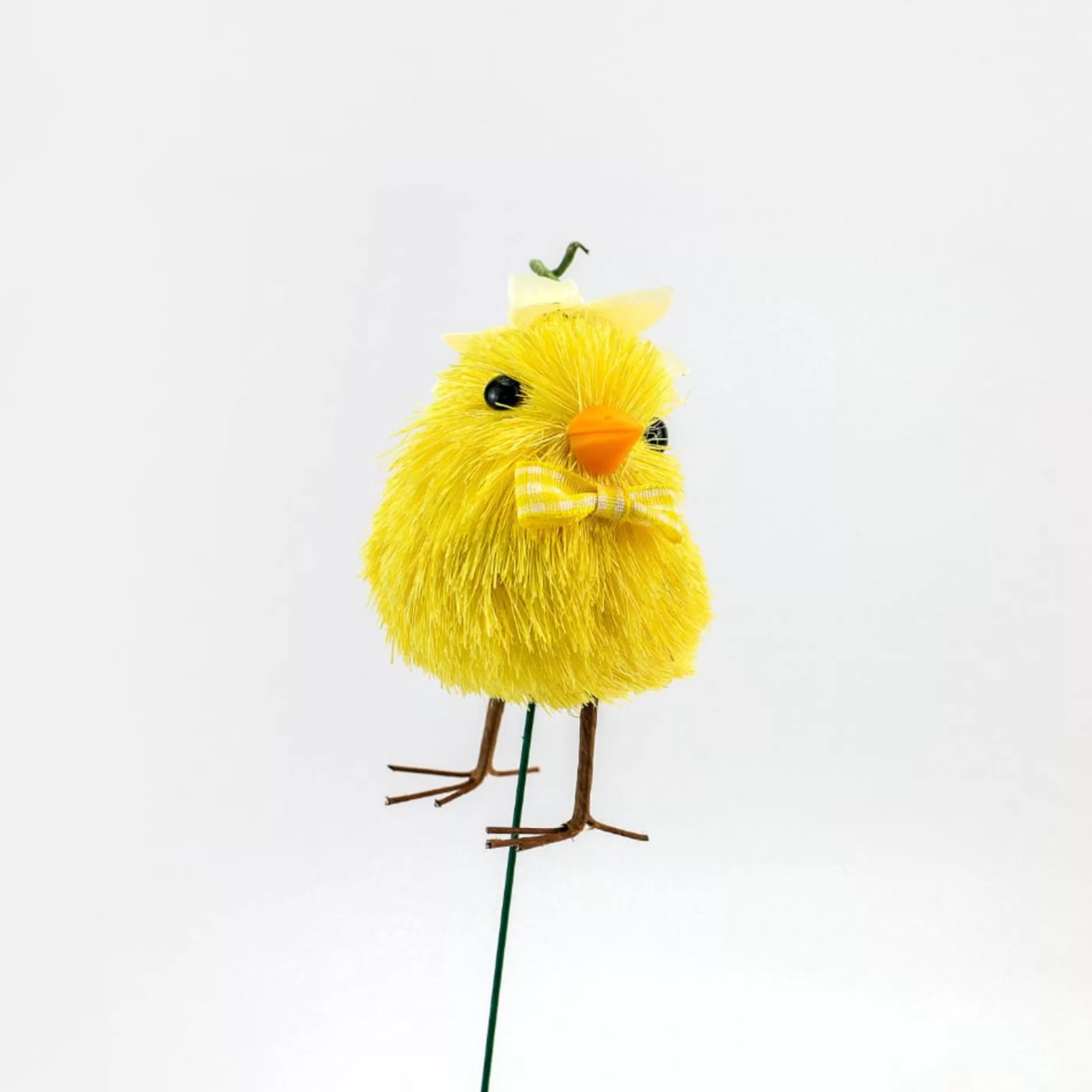 Cheap Easter Town Easter Yellow Chick On Stick - 27Cm