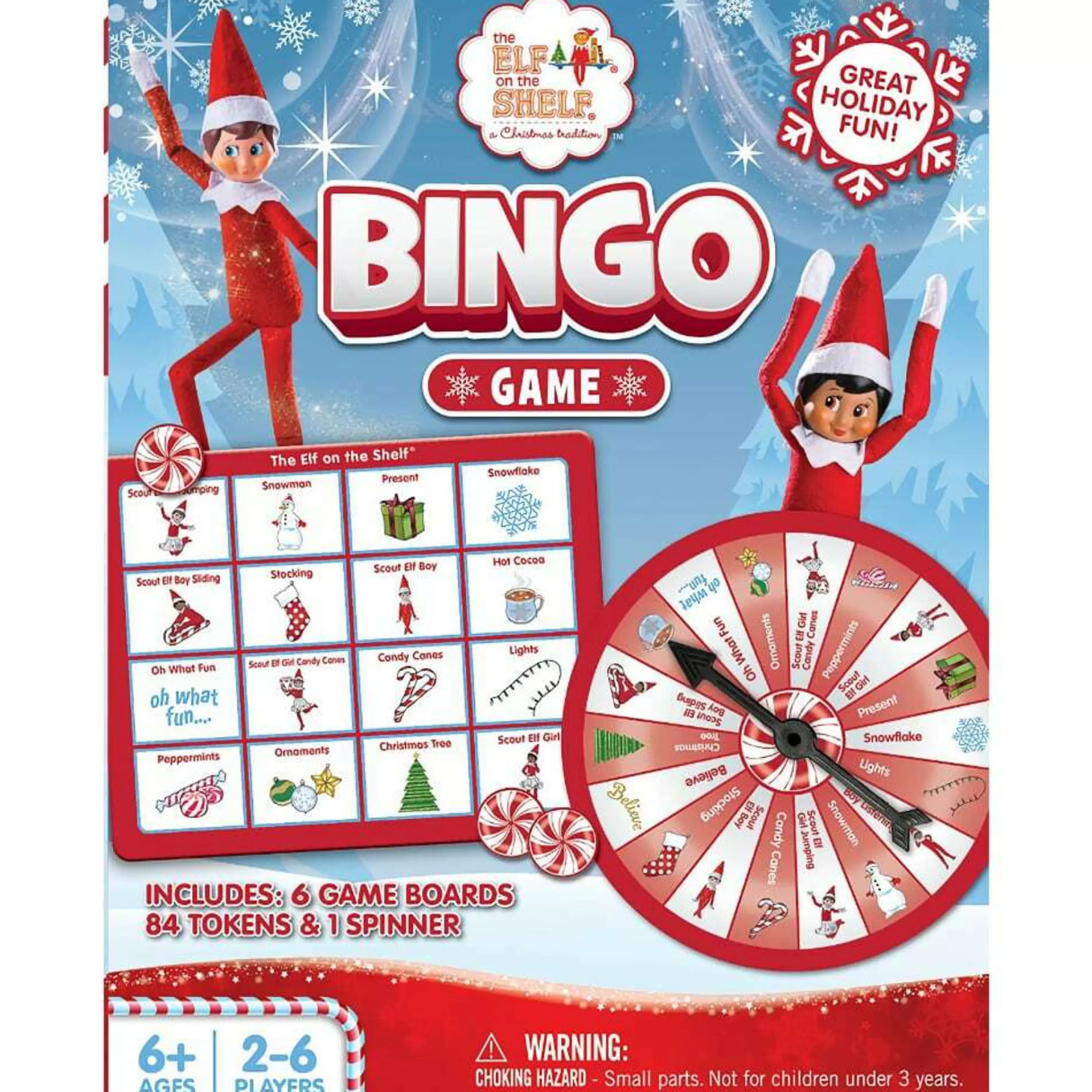 Hot Elf on the Shelf Bingo - 20Cm