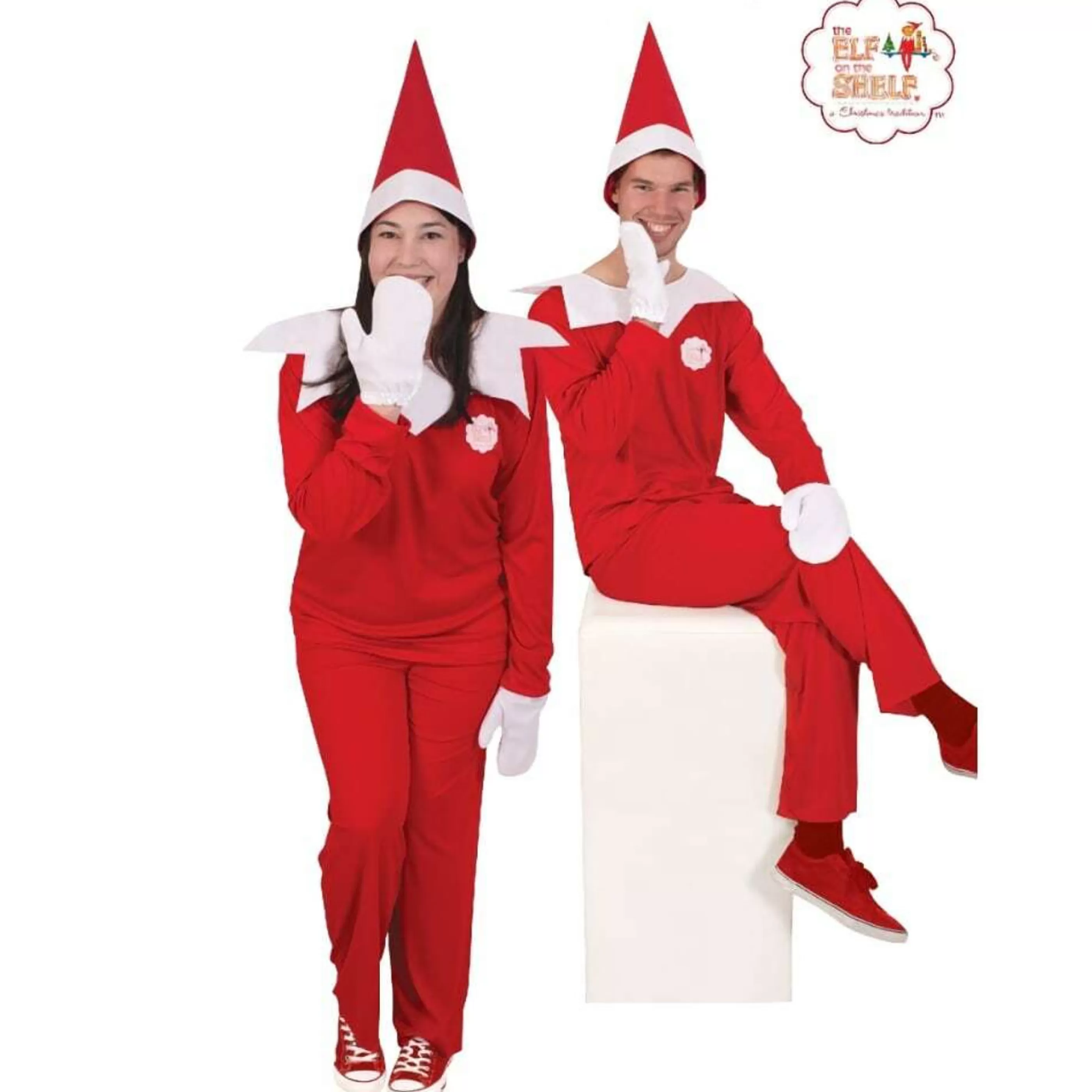 Hot Elf on the Shelf Costume Unisex - Adult Xl