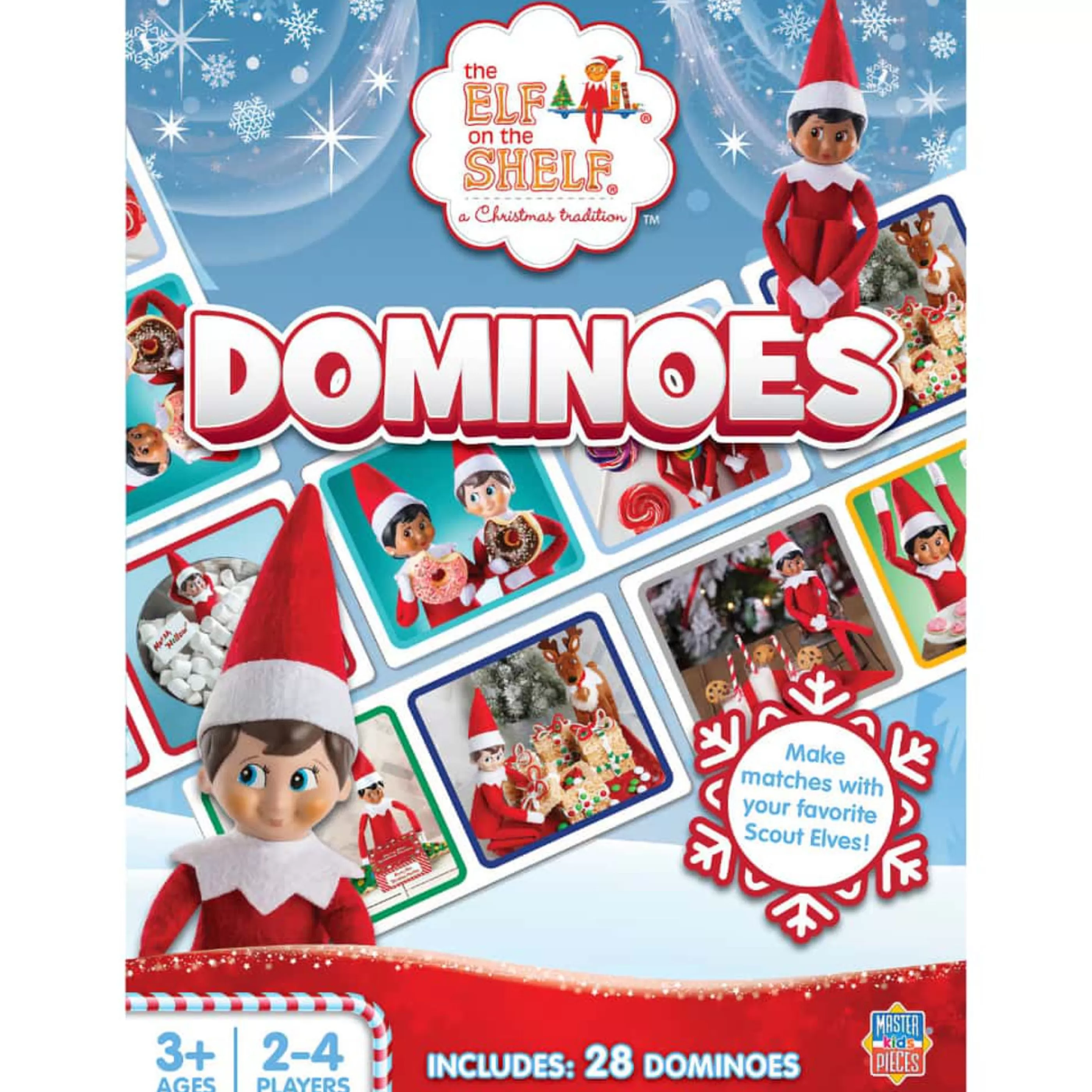 Flash Sale Elf on the Shelf Dominos Game