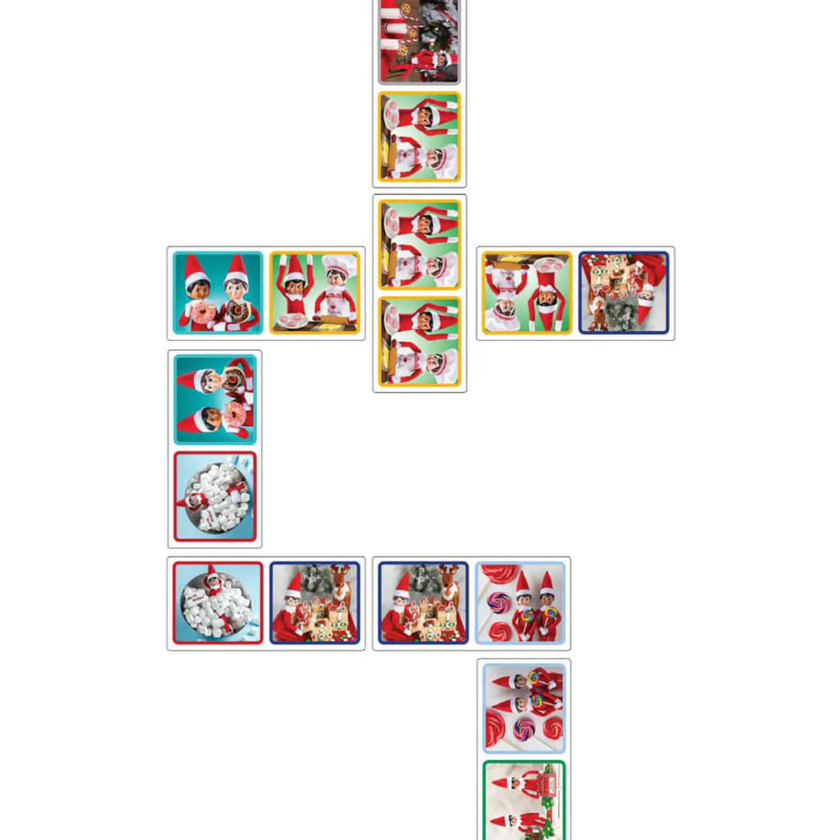 Flash Sale Elf on the Shelf Dominos Game