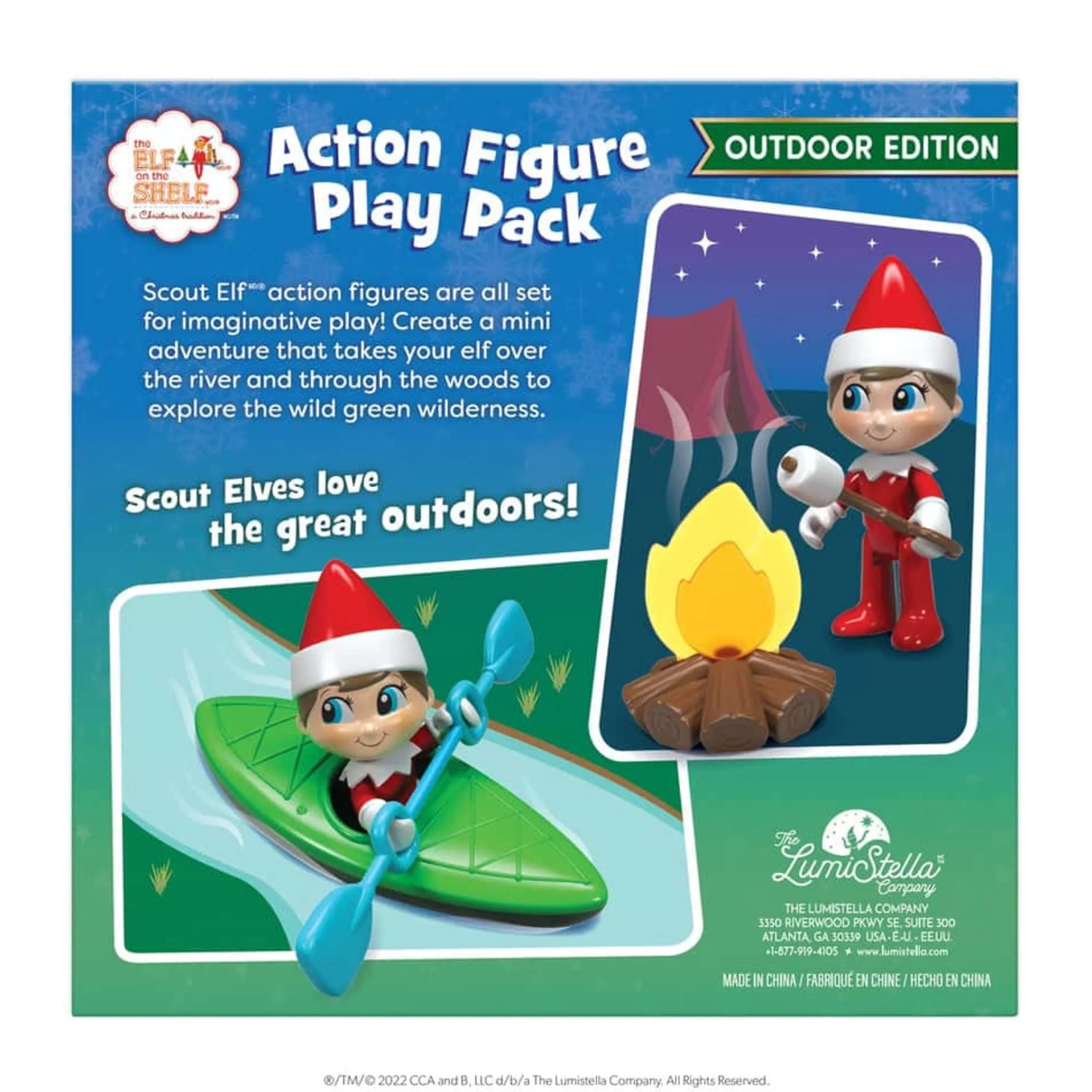 Best Elf on the Shelf Figurine Surprise Pack - Camping