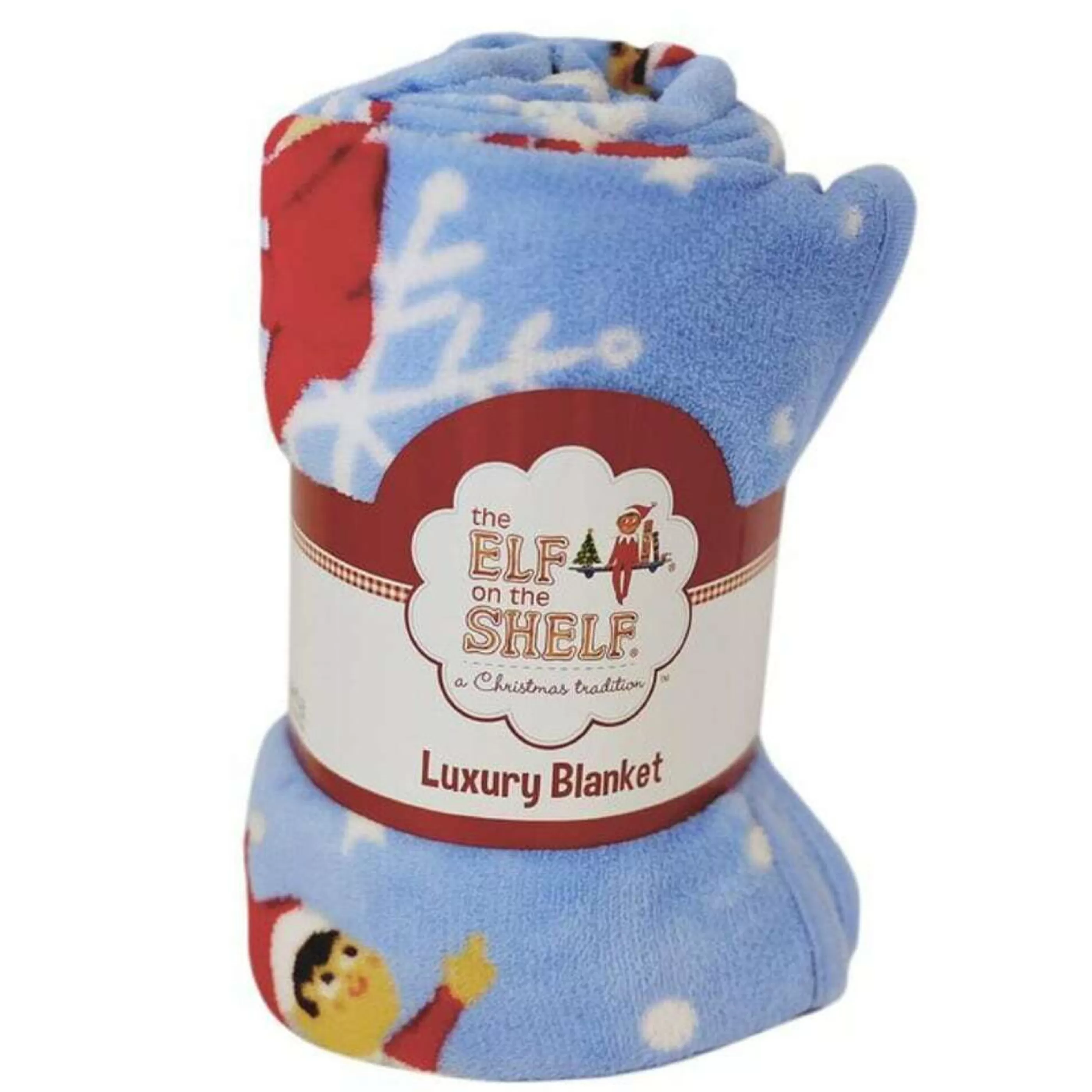 Outlet Elf on the Shelf Snowflakes Fleece Blanket - 150Cm