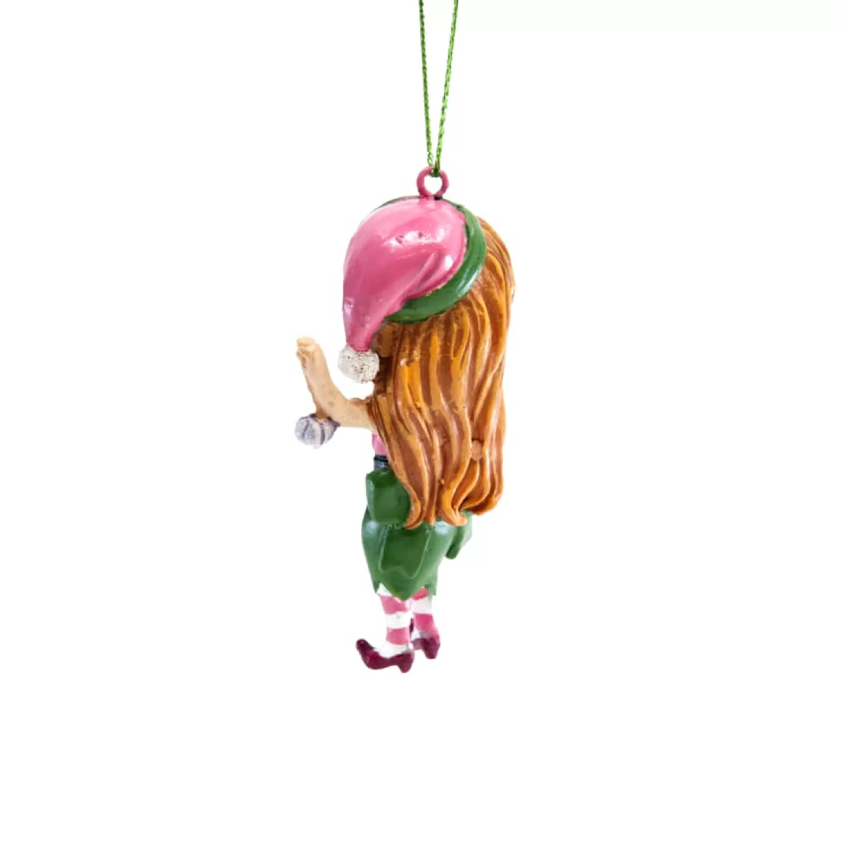 Elf Series Hanging Christmas Ornaments | - Designer Elf Hanging Ornament - 7Cm