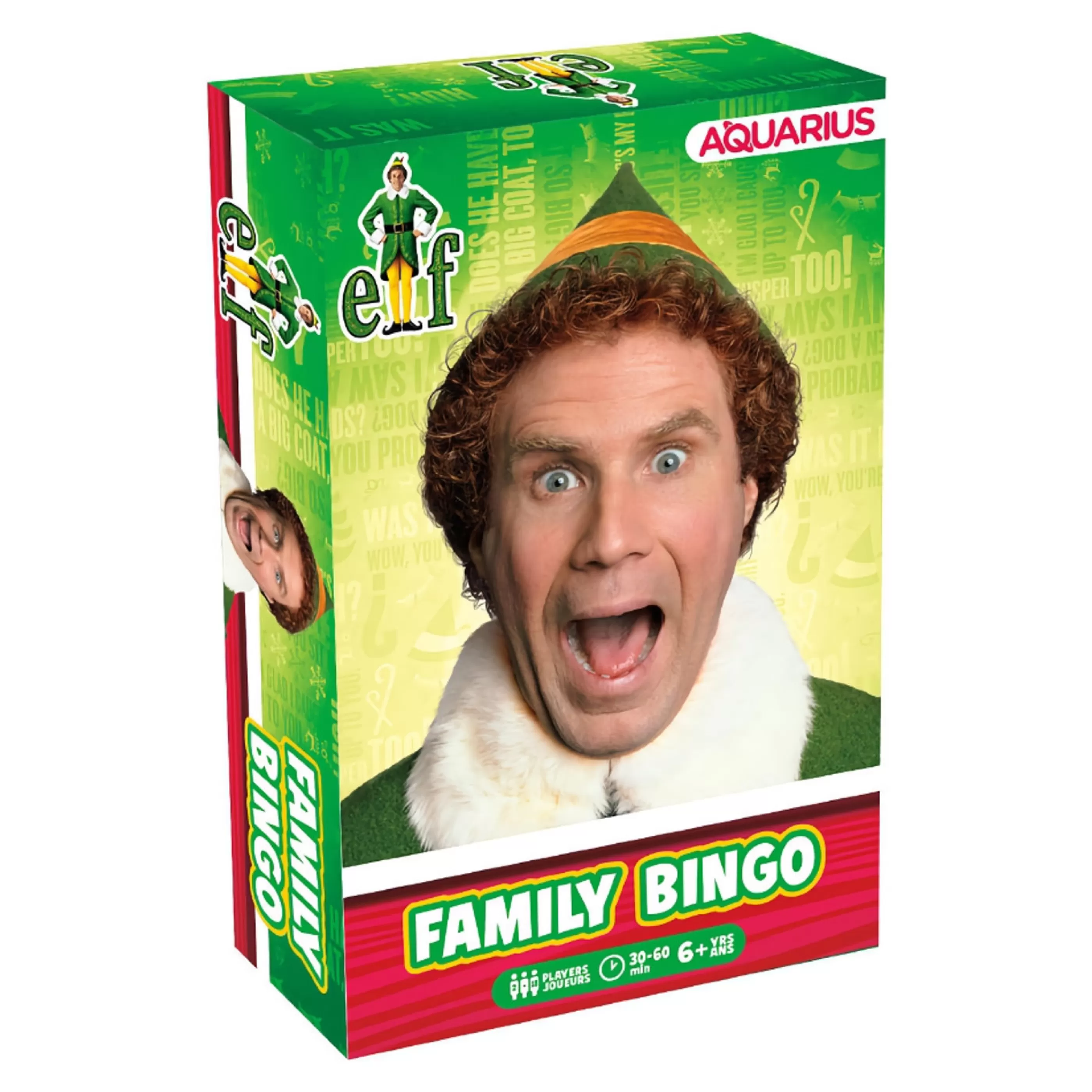 New Elf the Movie Family Bingo Game