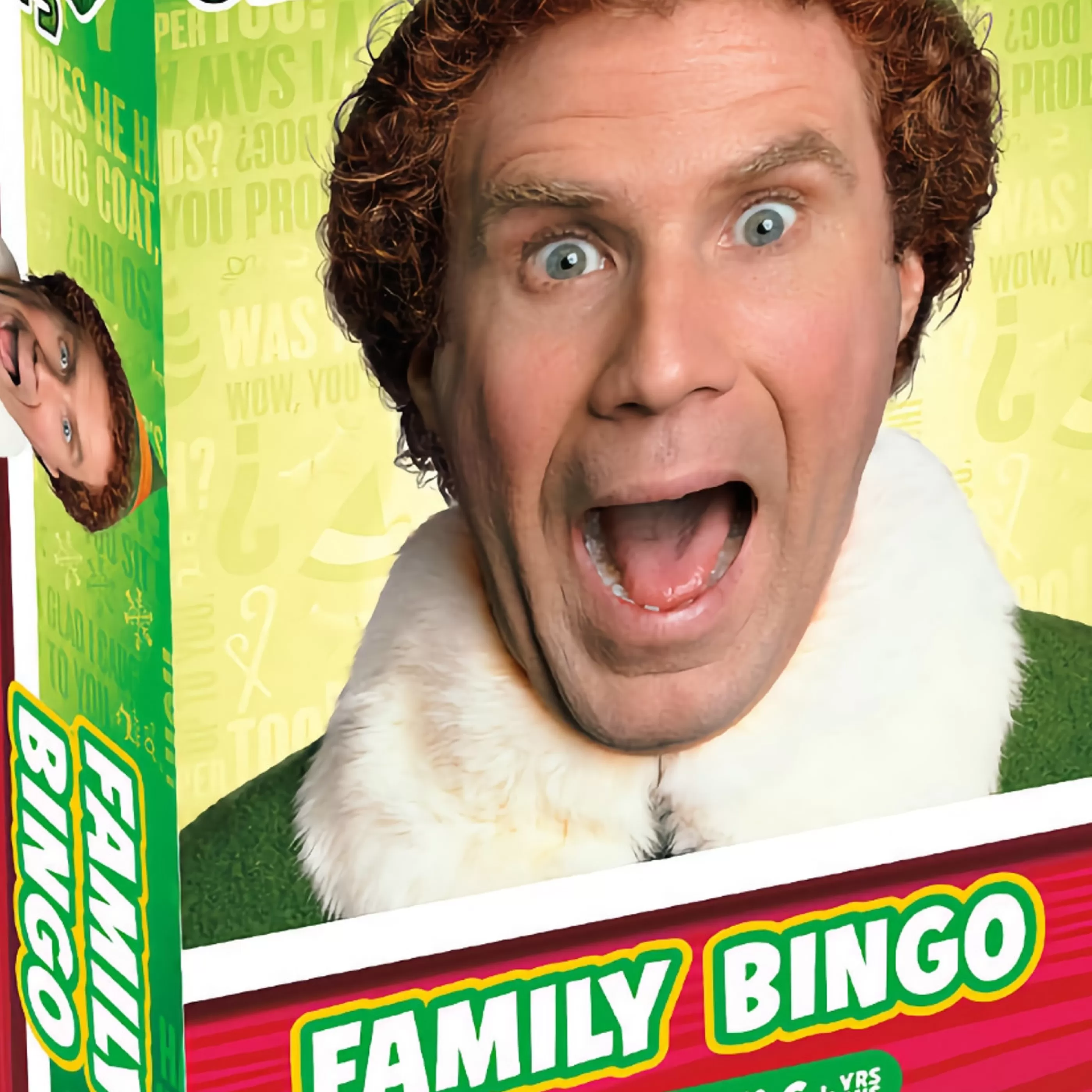 New Elf the Movie Family Bingo Game